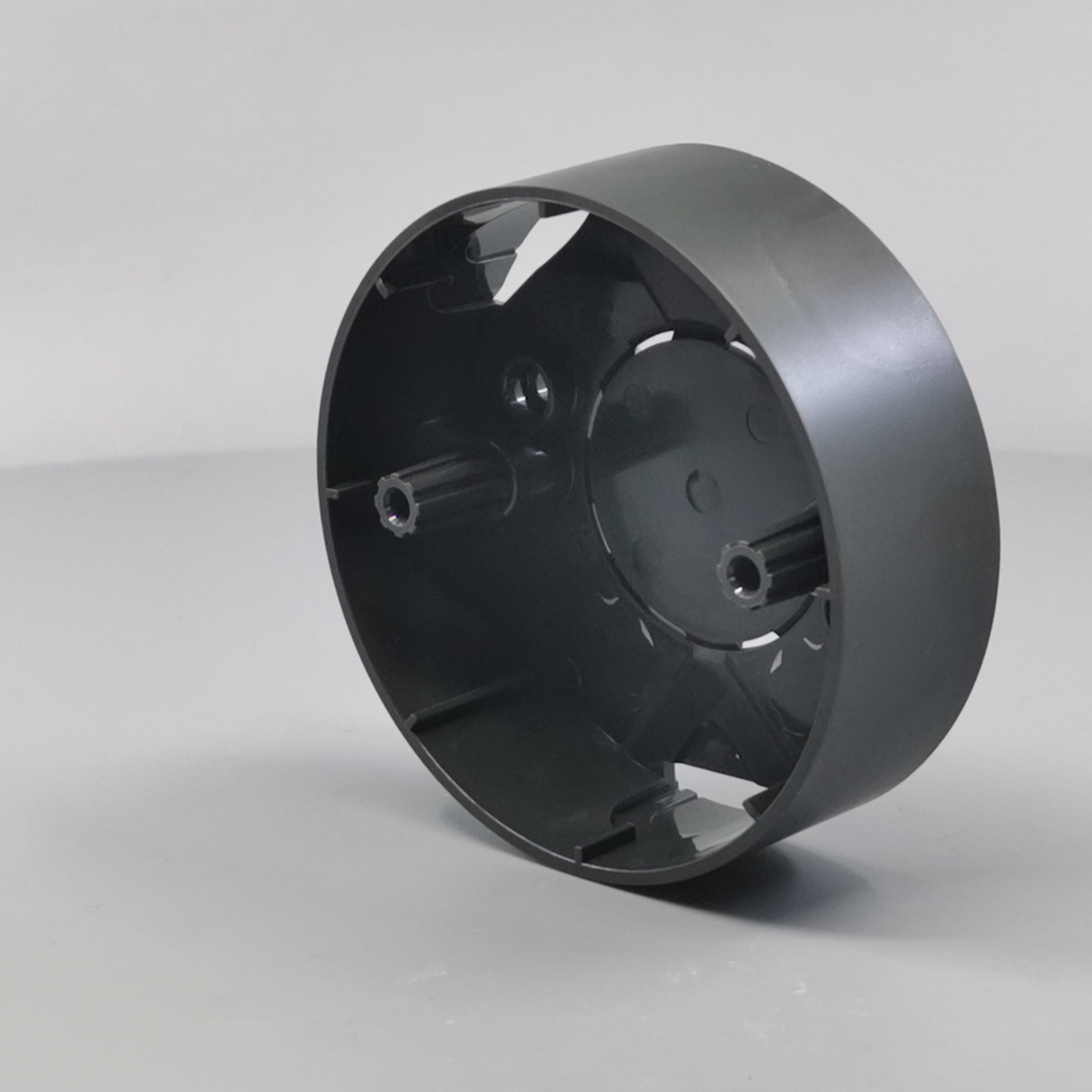 Underlag for Ø83mm. Lampeudtag Koksgrå (Ny model)