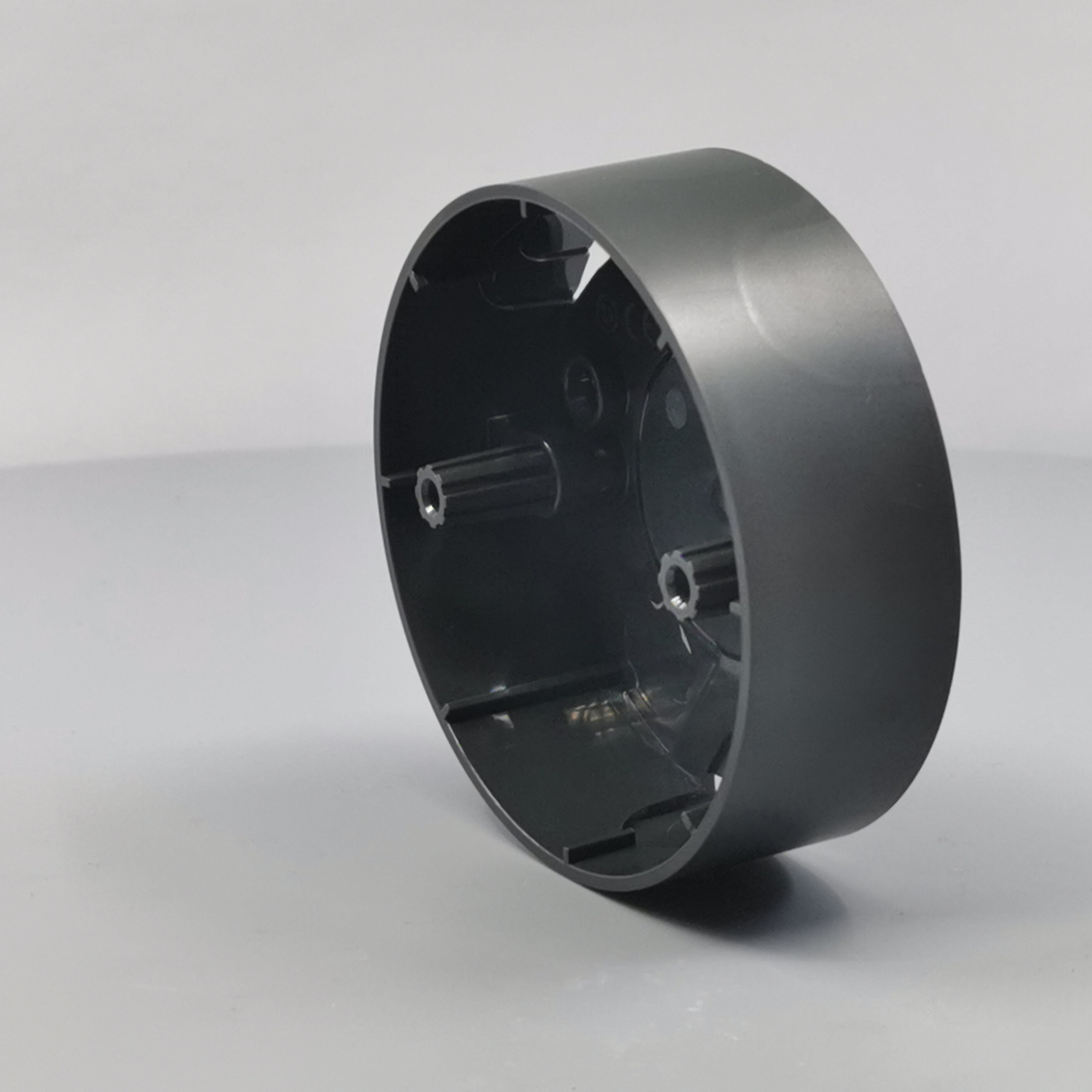 Underlag for Ø83mm. Lampeudtag Koksgrå (Ny model)