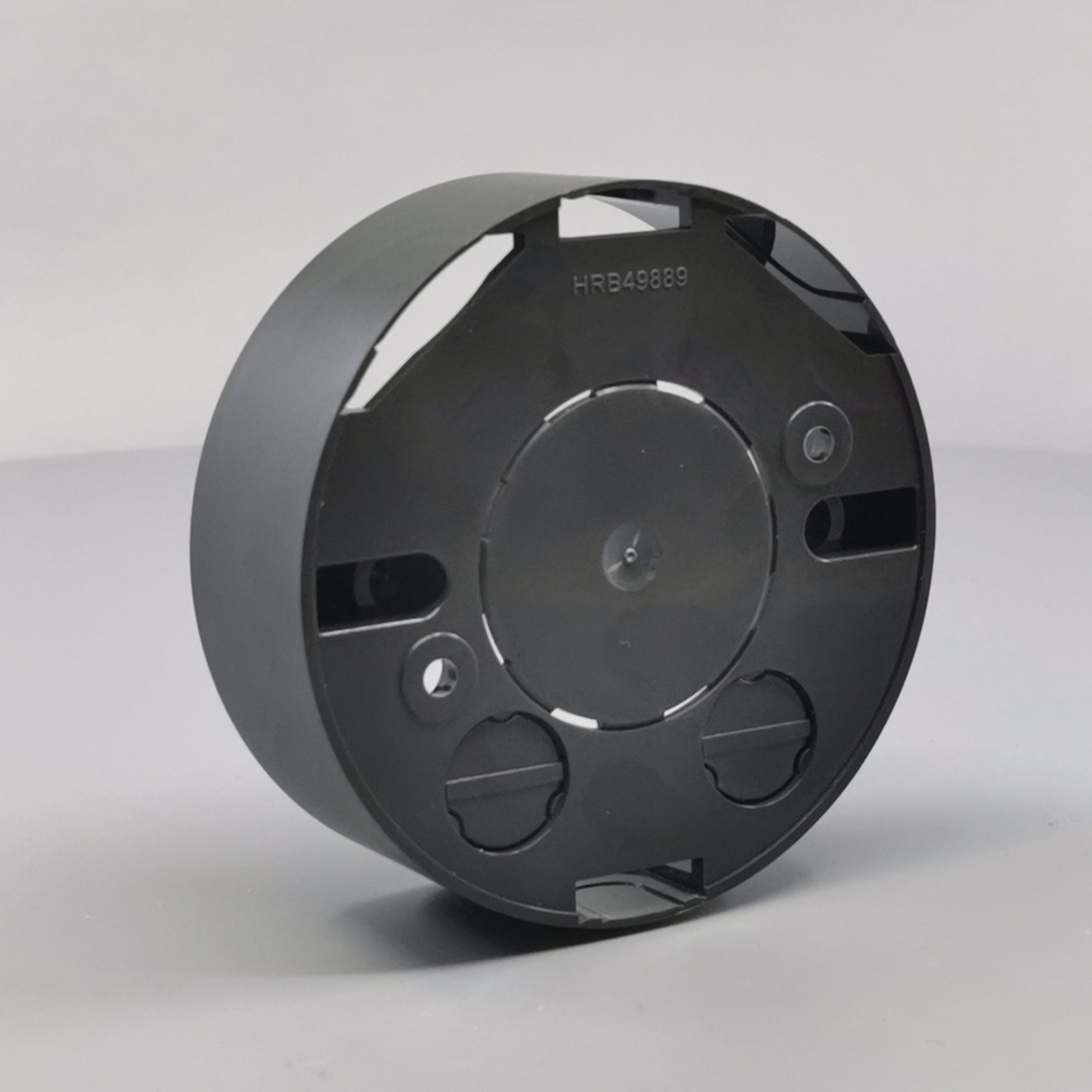 Underlag for Ø83mm. Lampeudtag Koksgrå (Ny model)