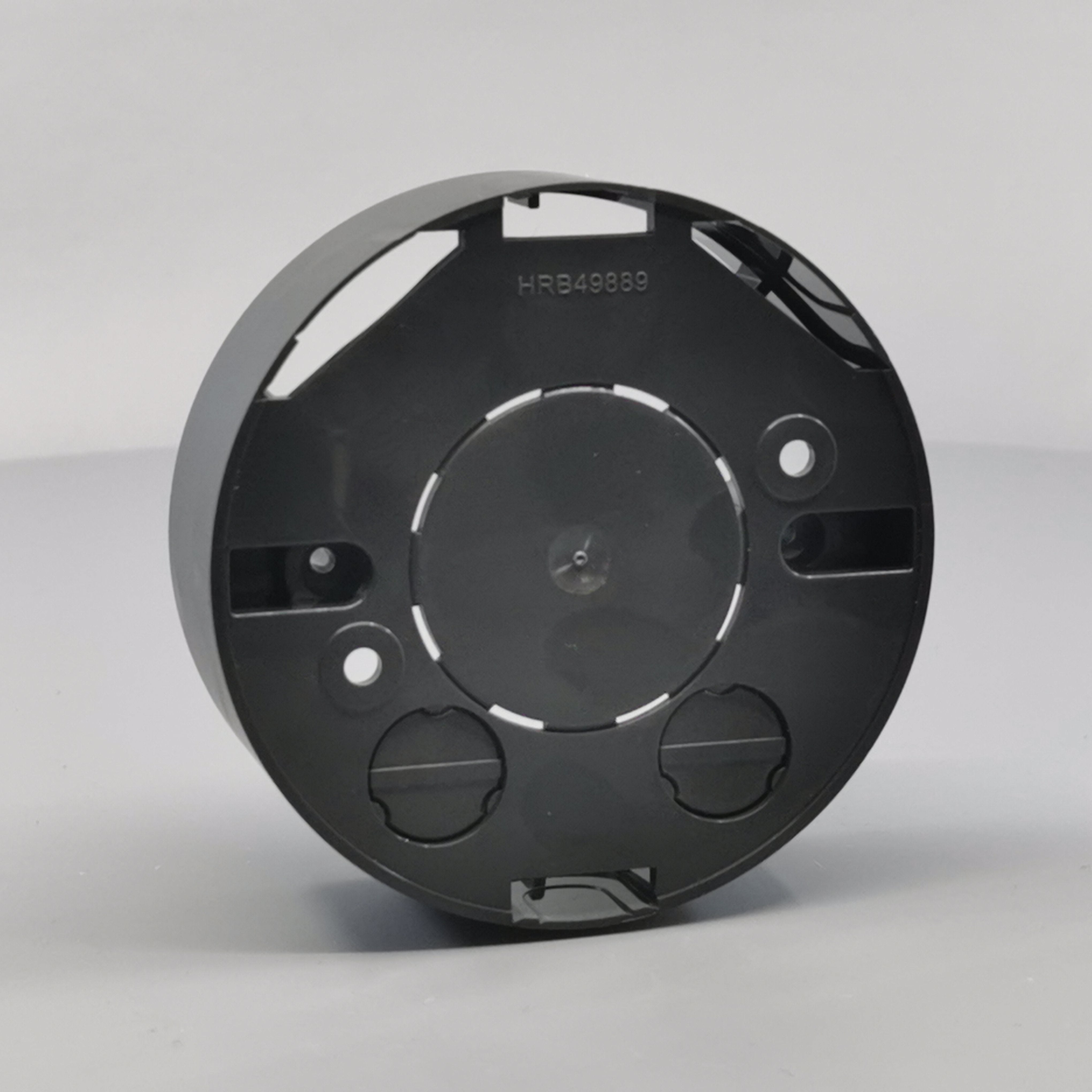 Underlag for Ø83mm. Lampeudtag Koksgrå (Ny model)