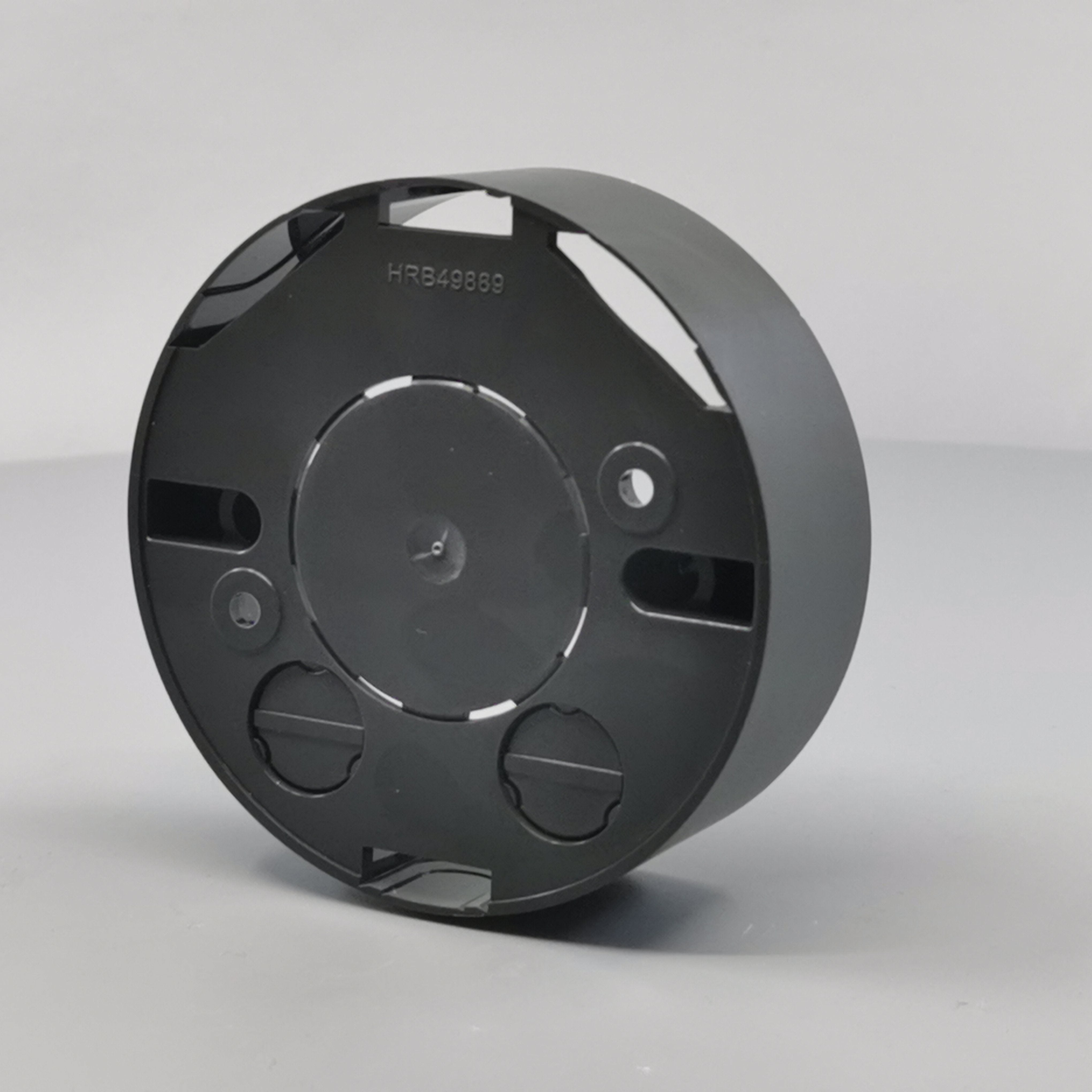 Underlag for Ø83mm. Lampeudtag Koksgrå (Ny model)