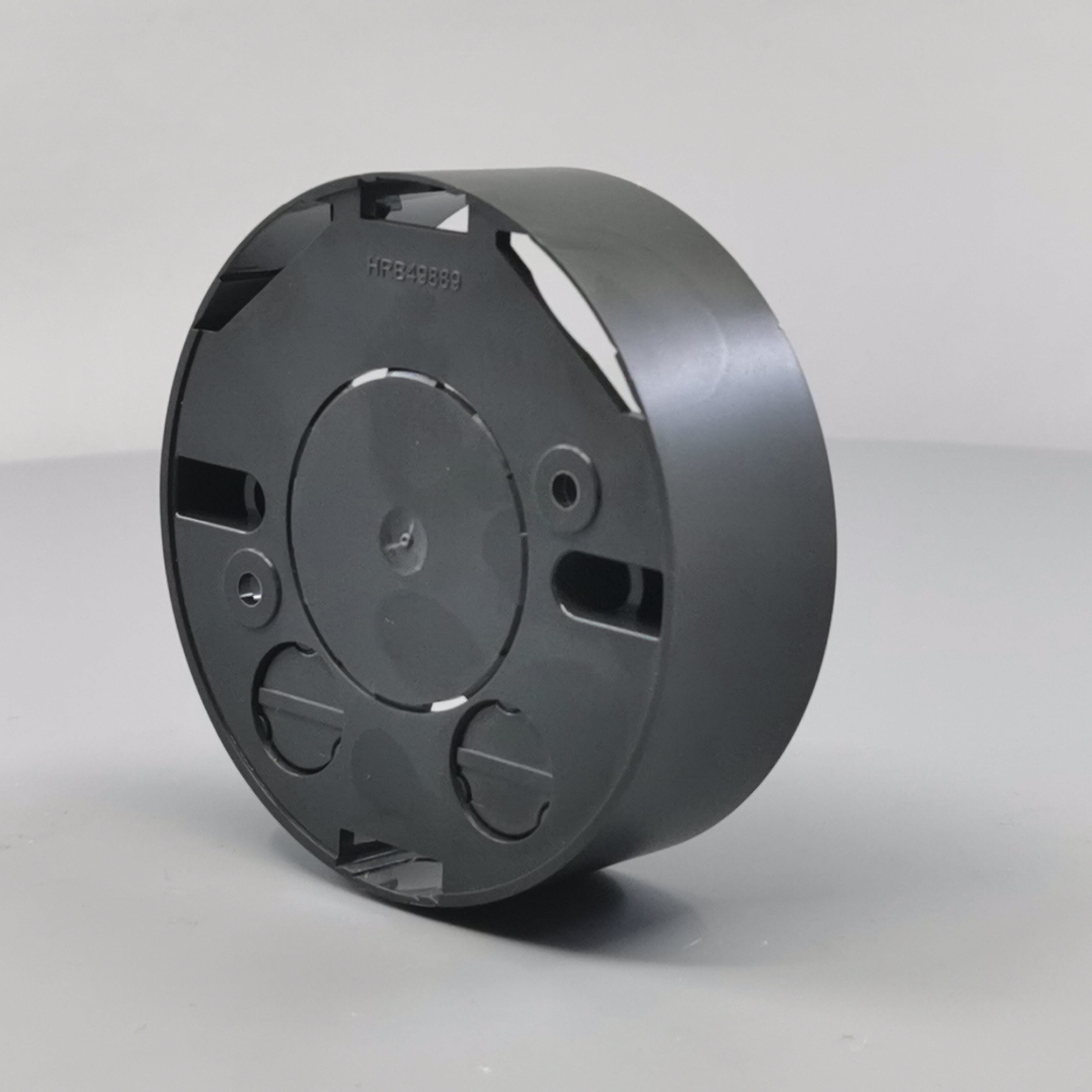 Underlag for Ø83mm. Lampeudtag Koksgrå (Ny model)