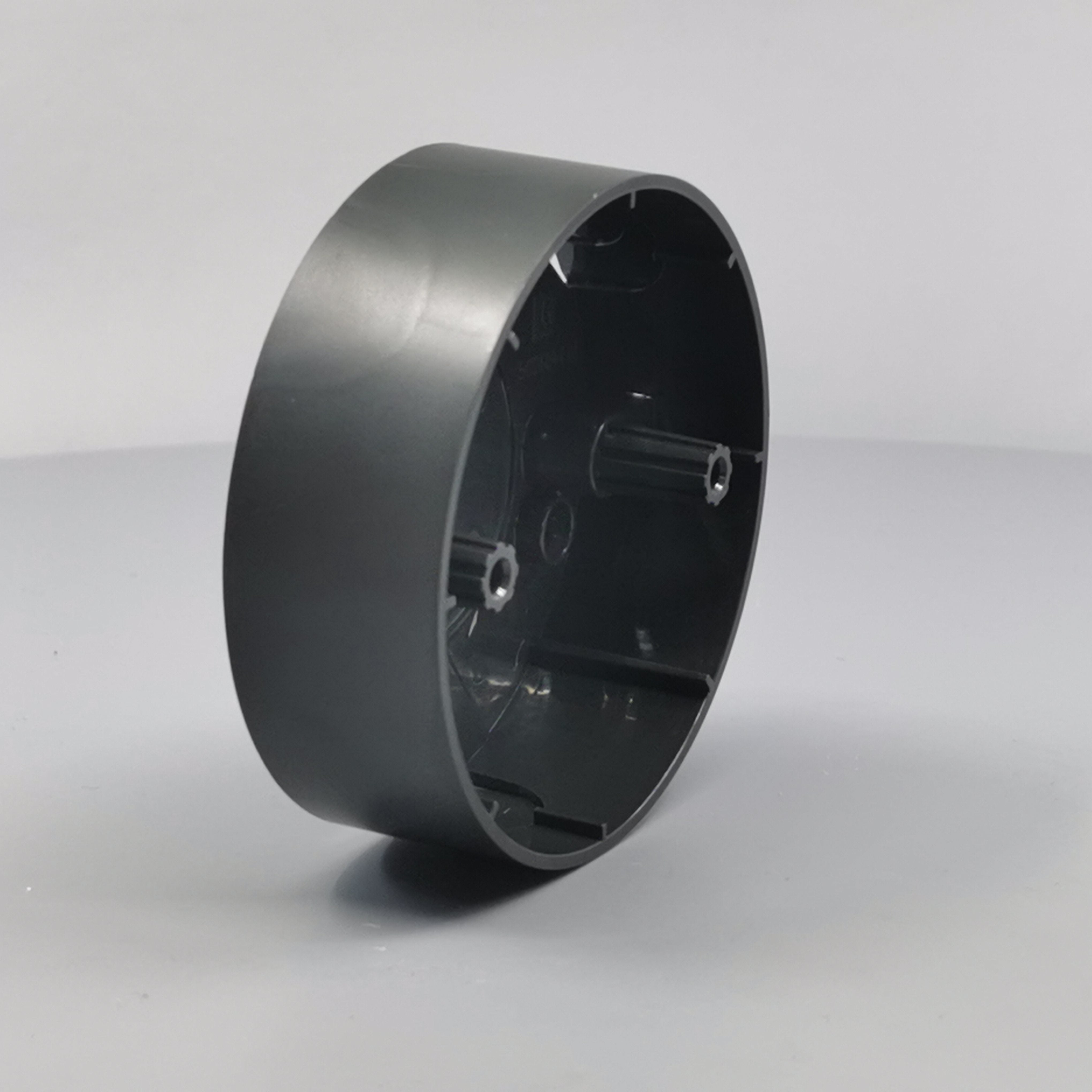 Underlag for Ø83mm. Lampeudtag Koksgrå (Ny model)