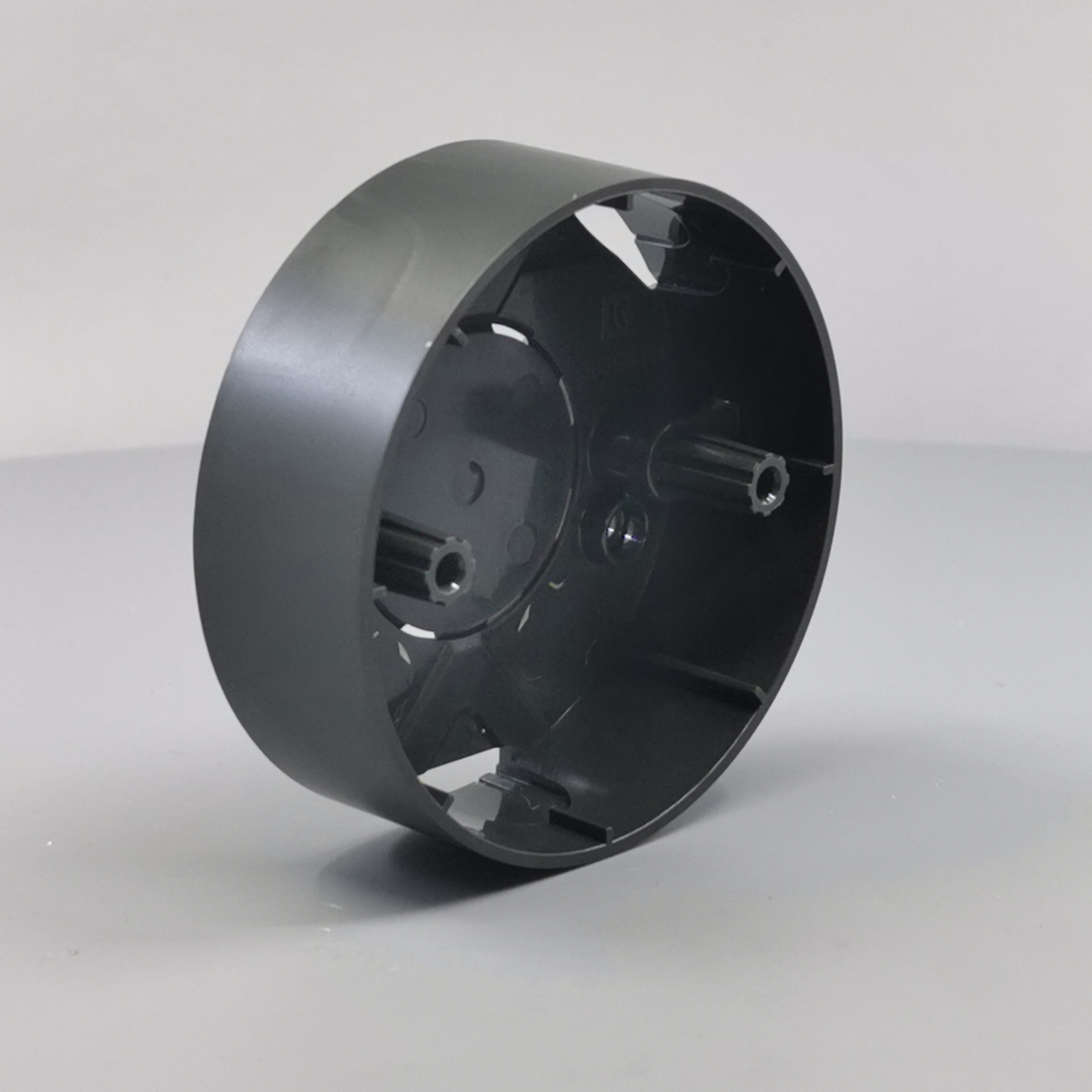 Underlag for Ø83mm. Lampeudtag Koksgrå (Ny model)