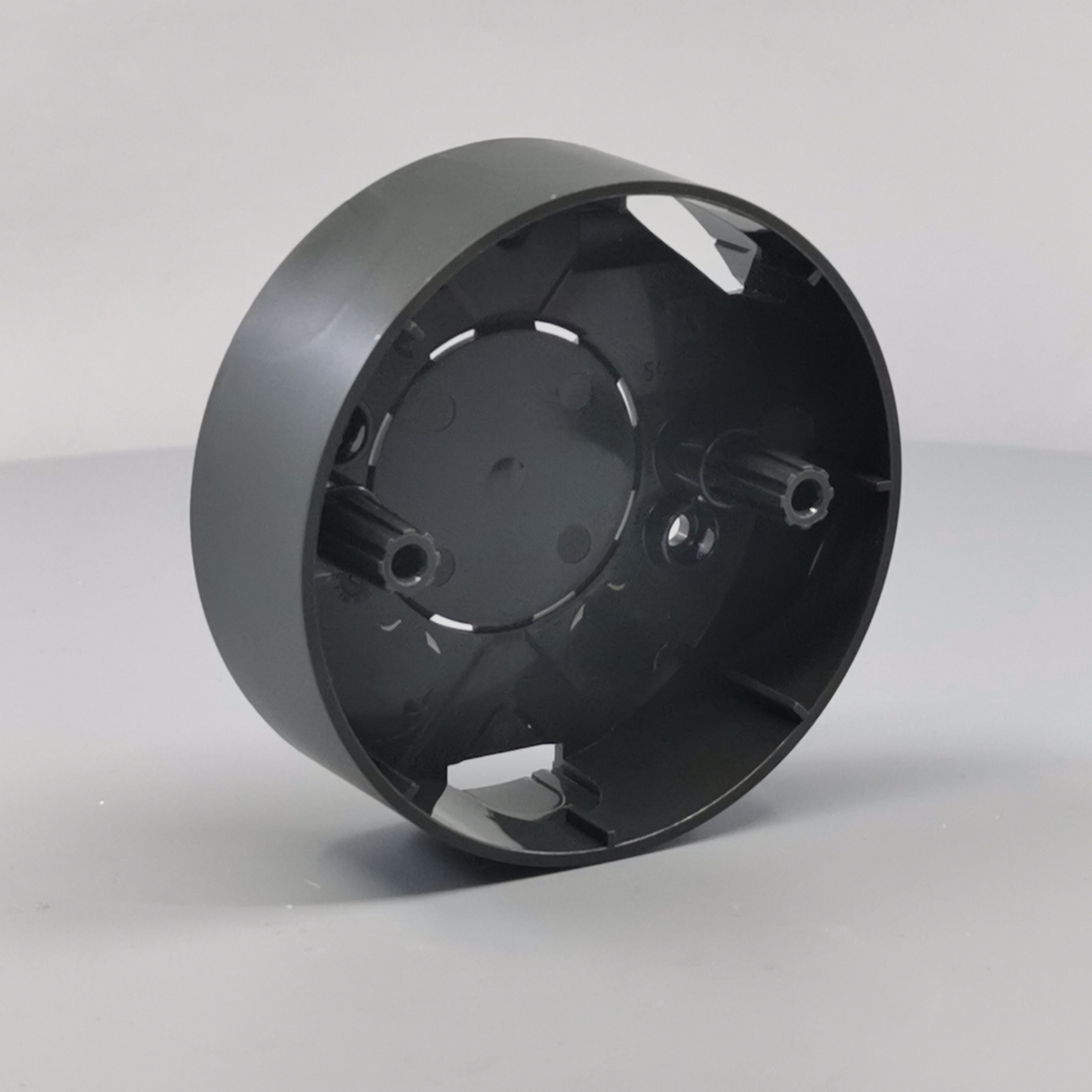 Underlag for Ø83mm. Lampeudtag Koksgrå (Ny model)