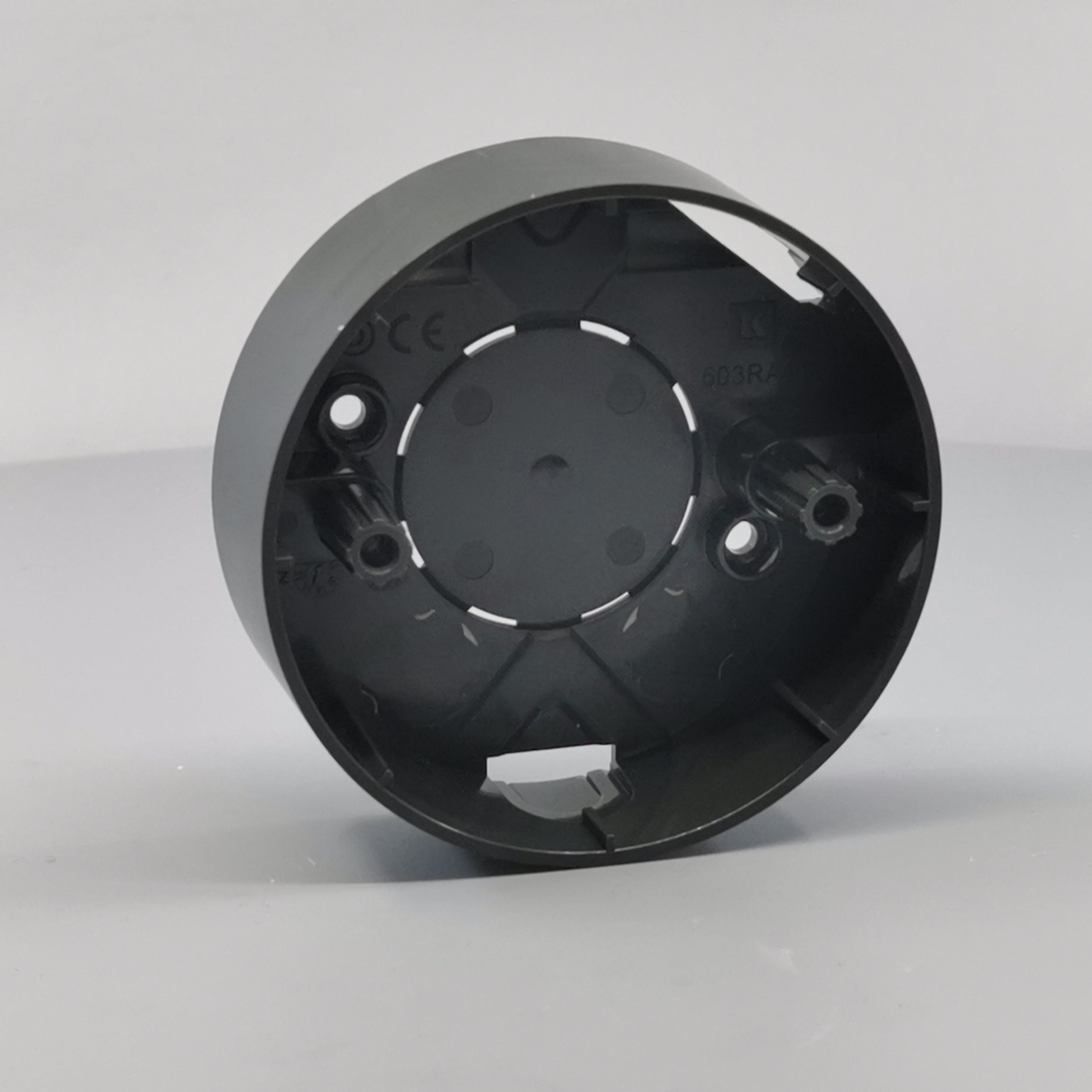 Underlag for Ø83mm. Lampeudtag Koksgrå (Ny model)