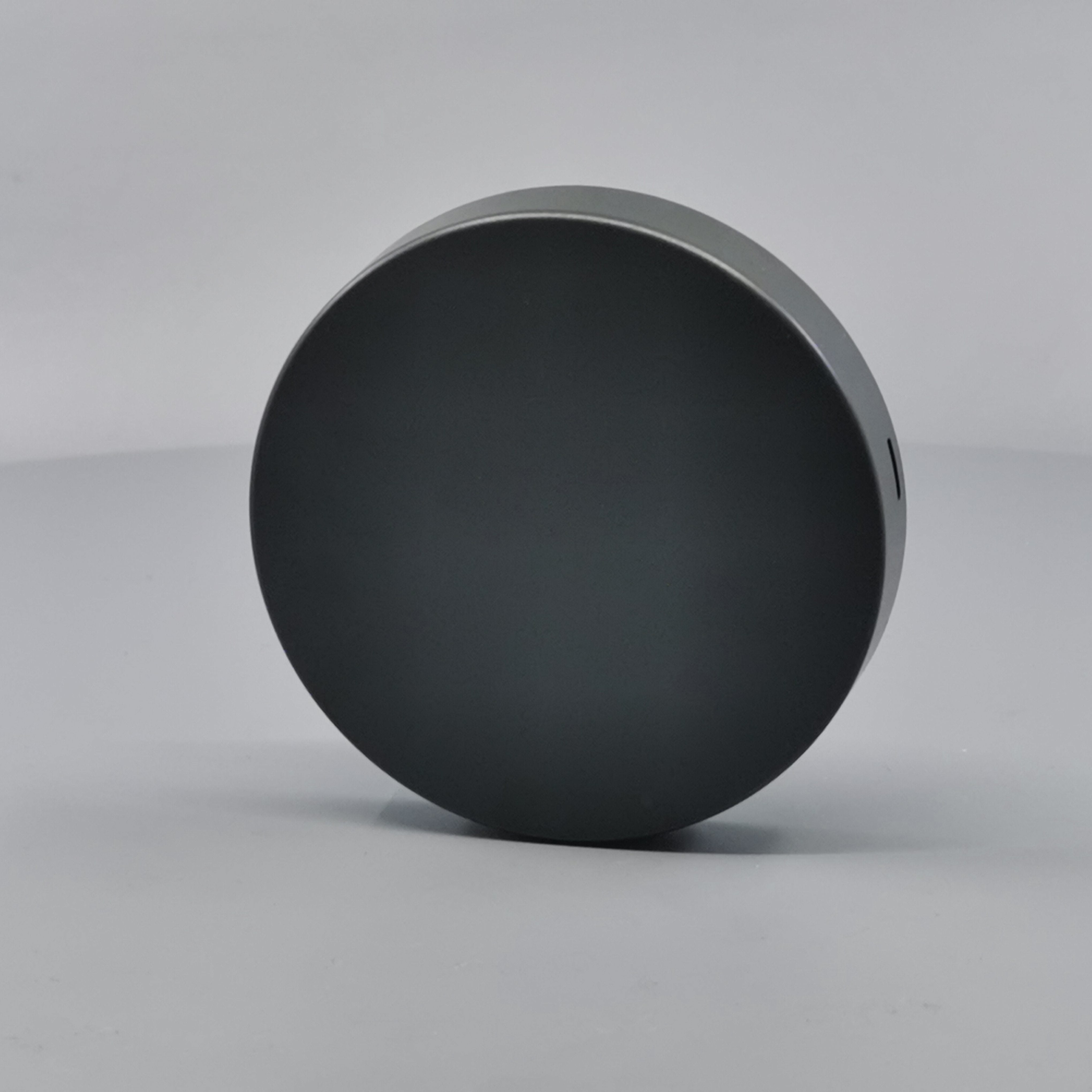 Afdækning for Ø83 sideindgang Koksgrå (Ny model)