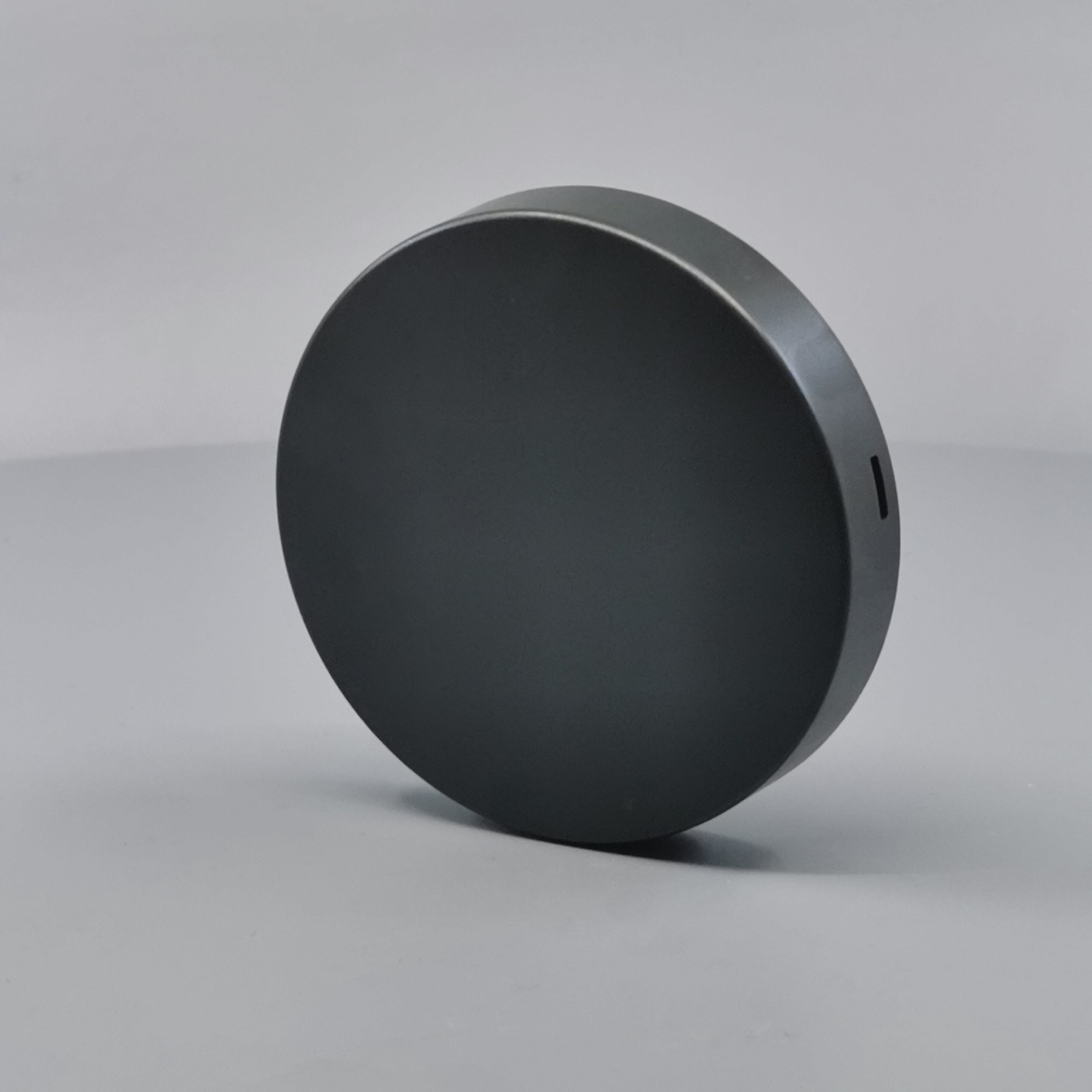 Afdækning for Ø83 sideindgang Koksgrå (Ny model)