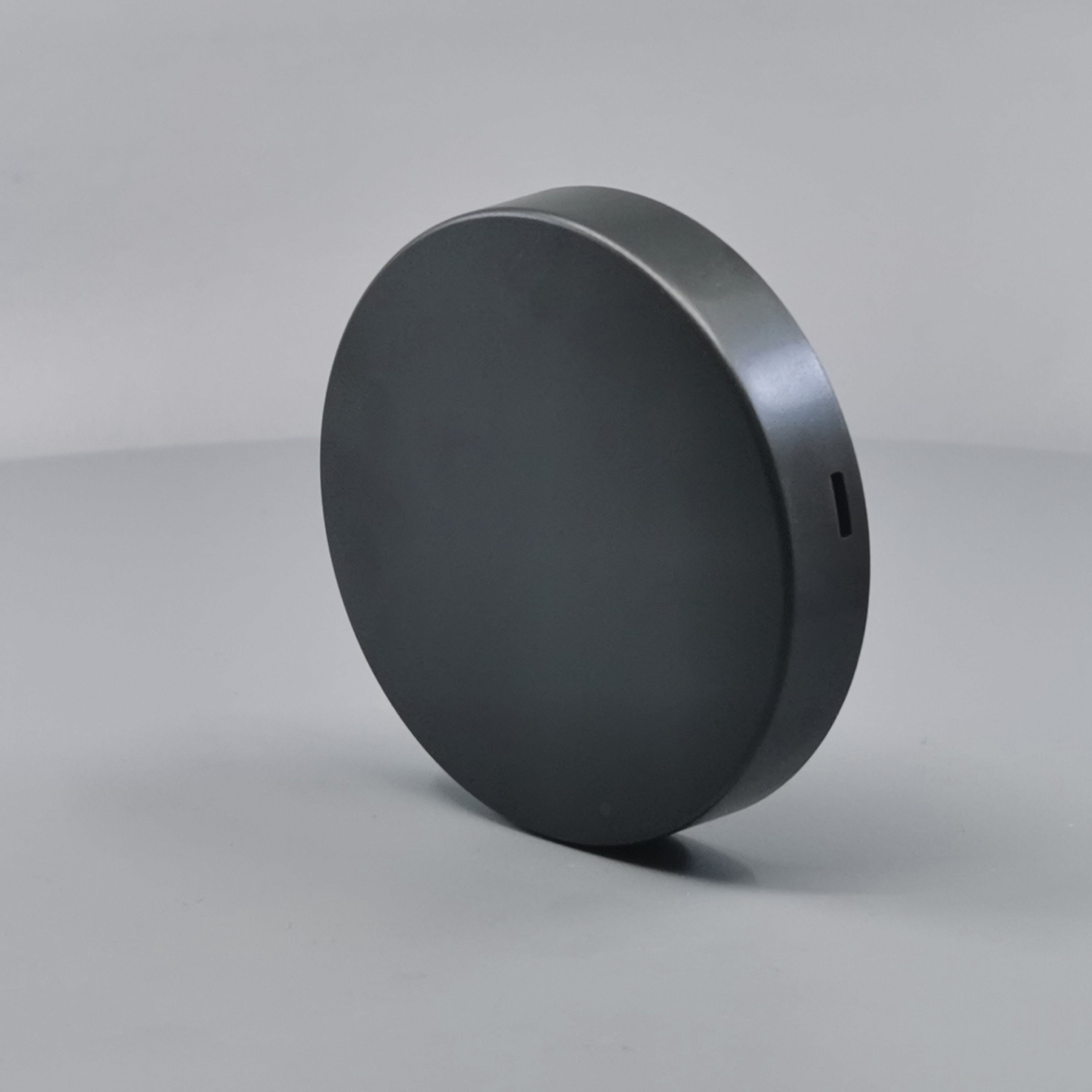 Afdækning for Ø83 sideindgang Koksgrå (Ny model)