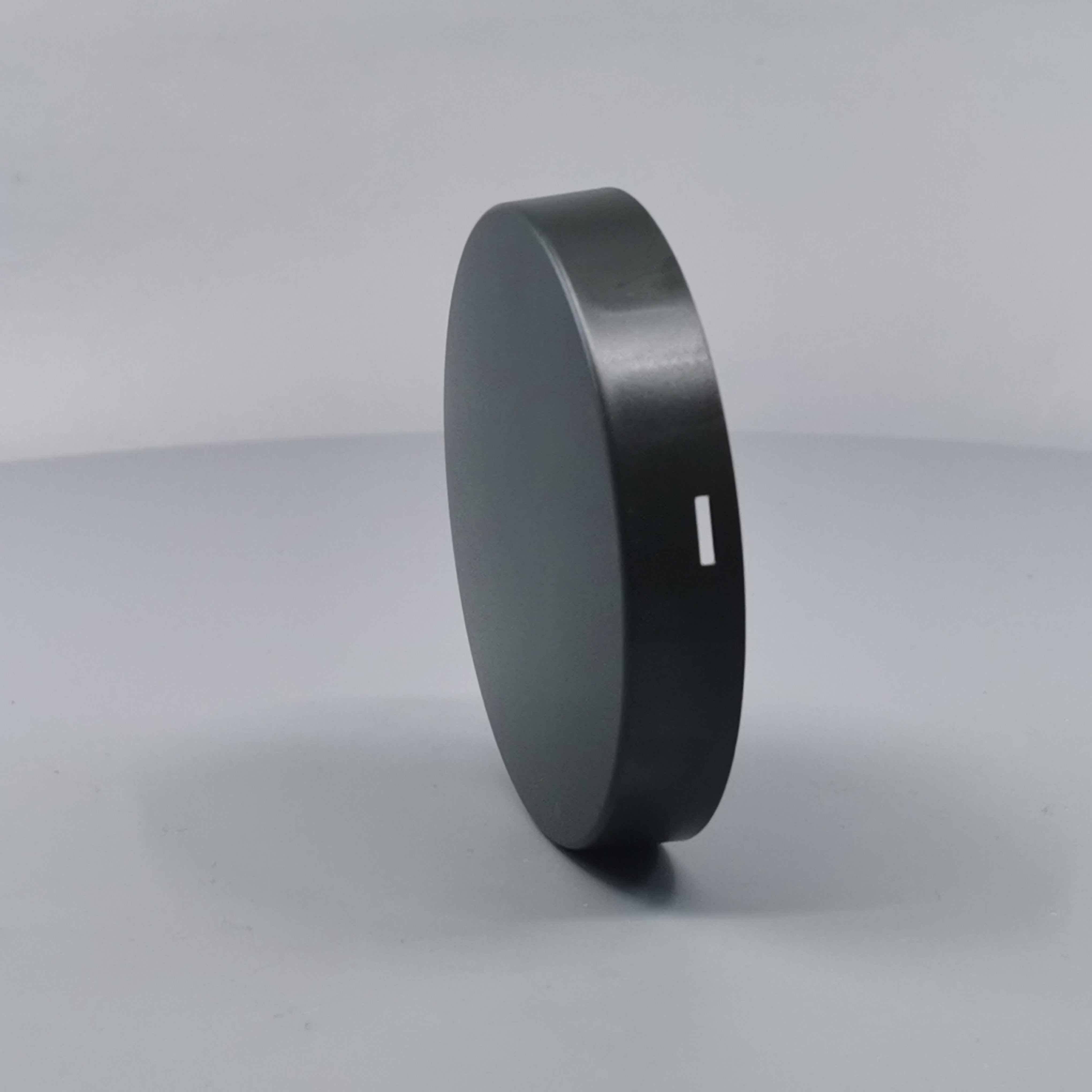 Afdækning for Ø83 sideindgang Koksgrå (Ny model)