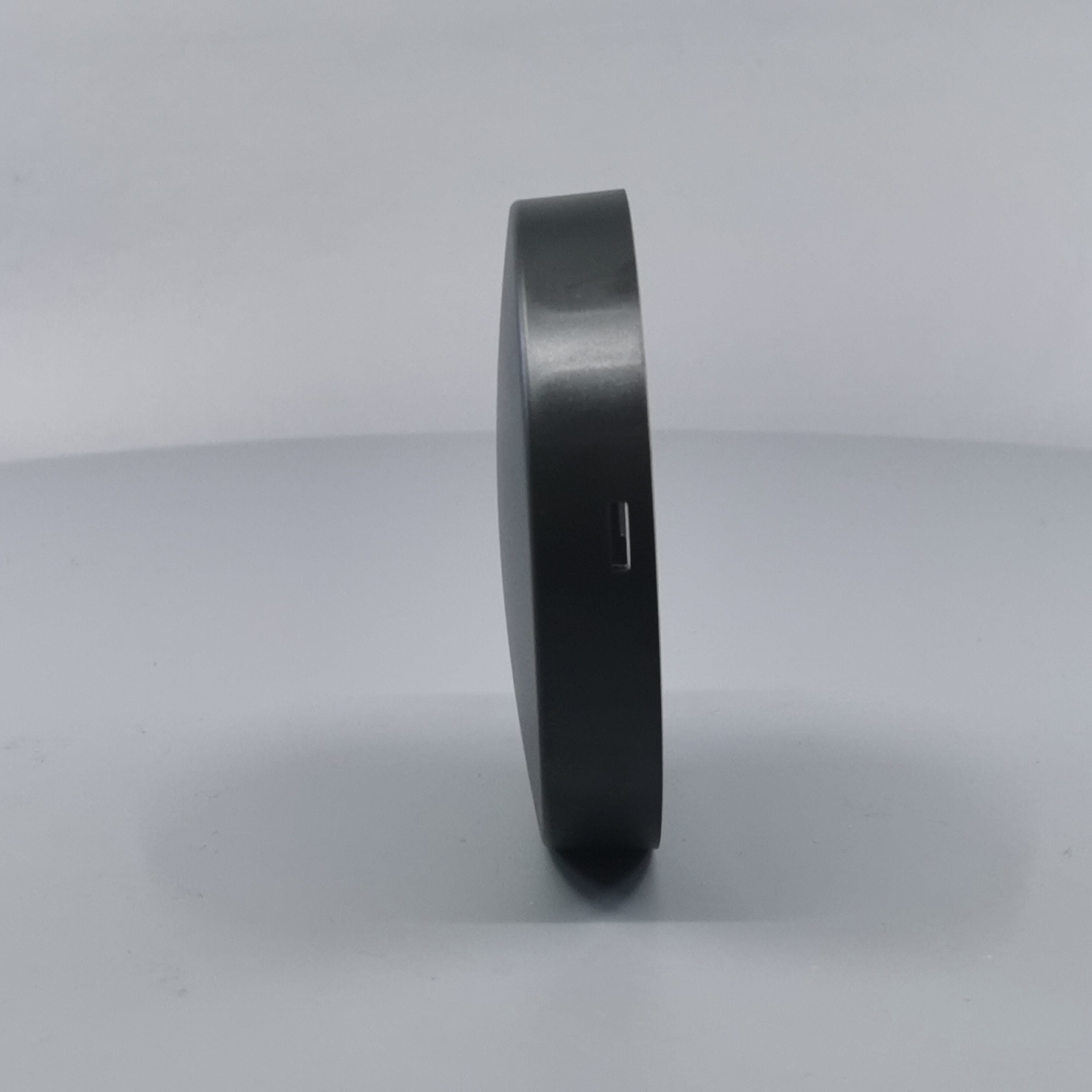 Afdækning for Ø83 sideindgang Koksgrå (Ny model)