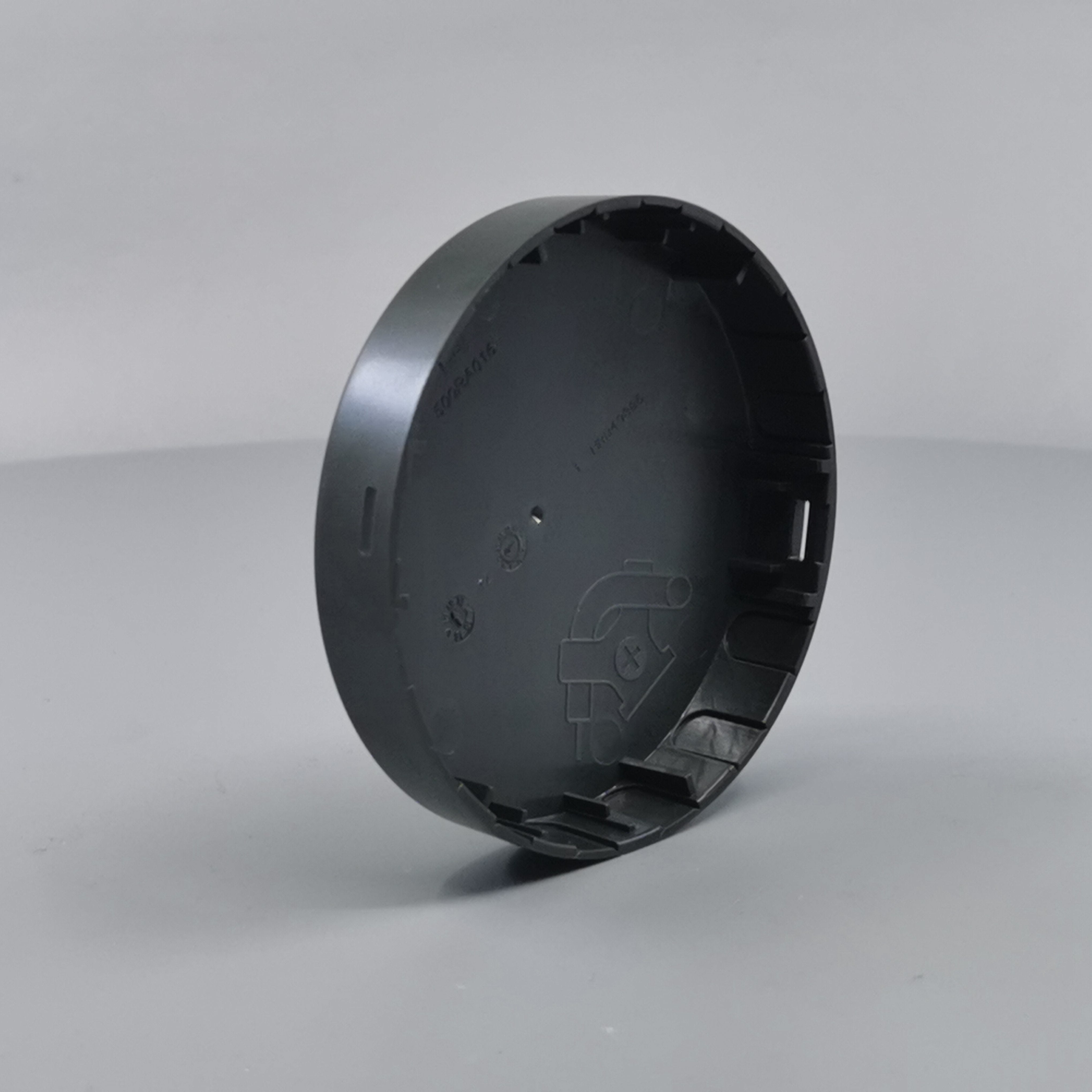 Afdækning for Ø83 sideindgang Koksgrå (Ny model)