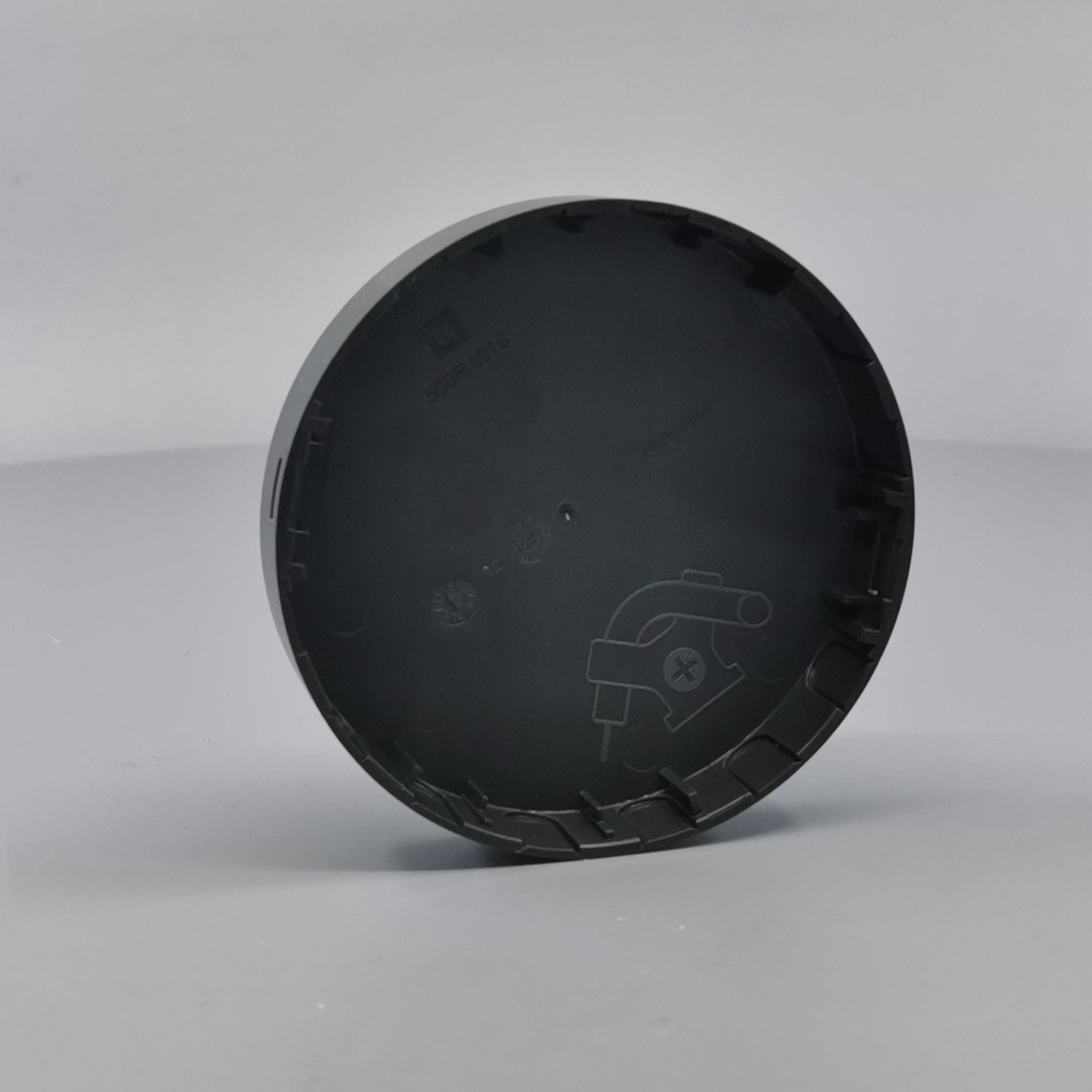 Afdækning for Ø83 sideindgang Koksgrå (Ny model)