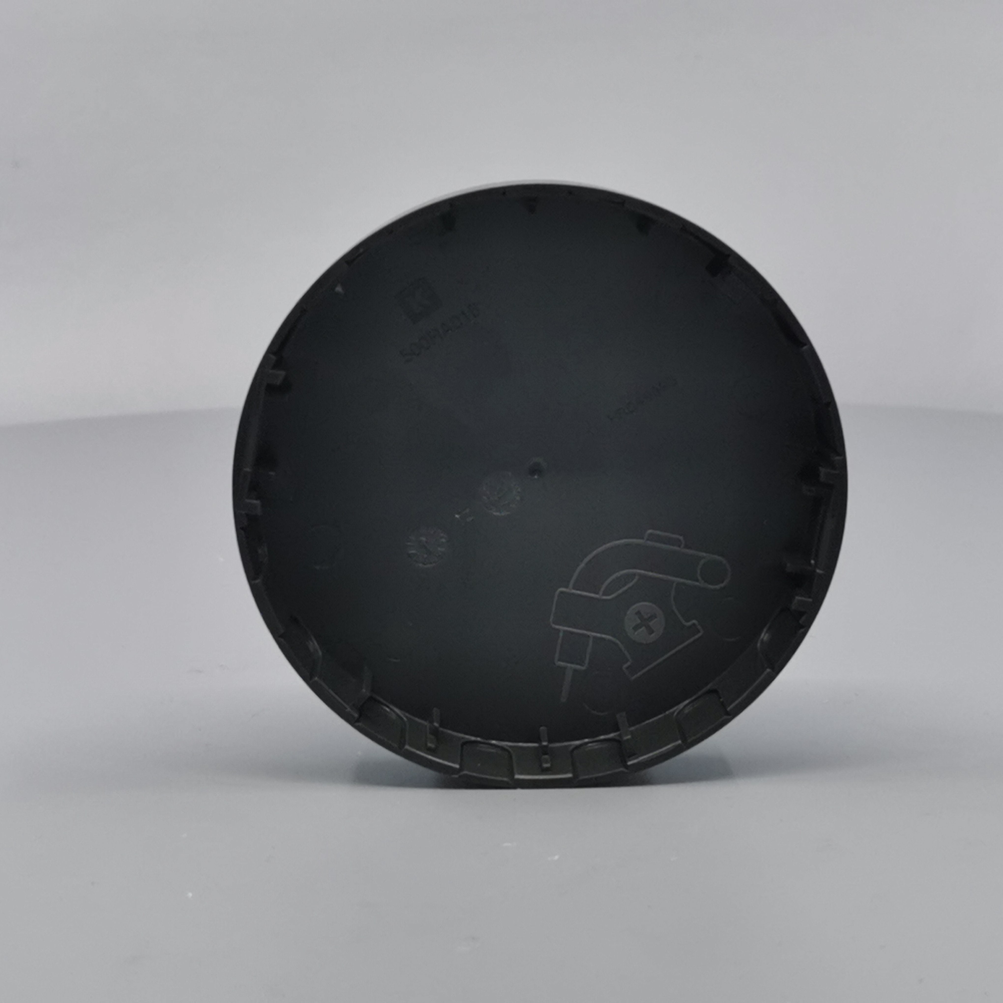 Afdækning for Ø83 sideindgang Koksgrå (Ny model)