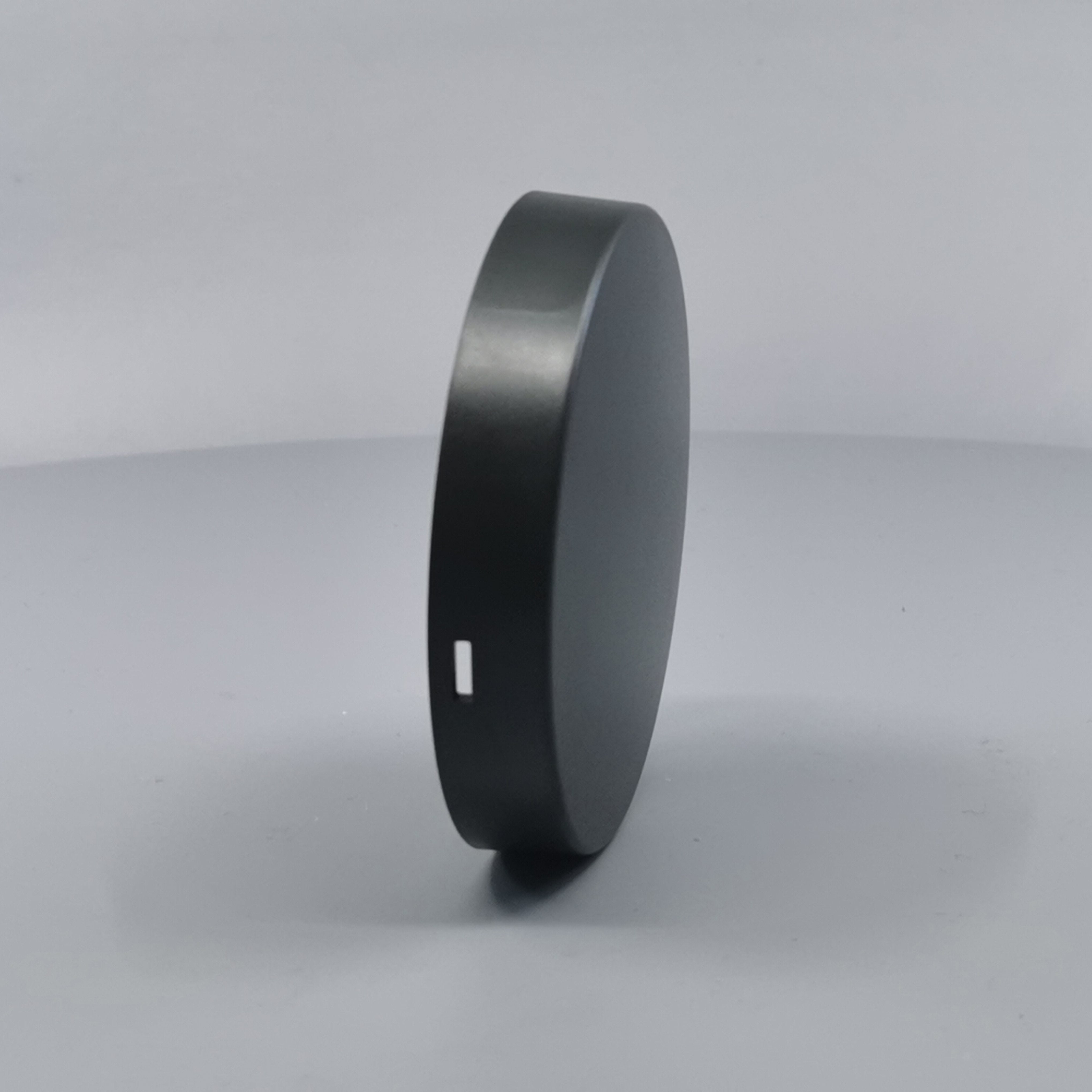 Afdækning for Ø83 sideindgang Koksgrå (Ny model)