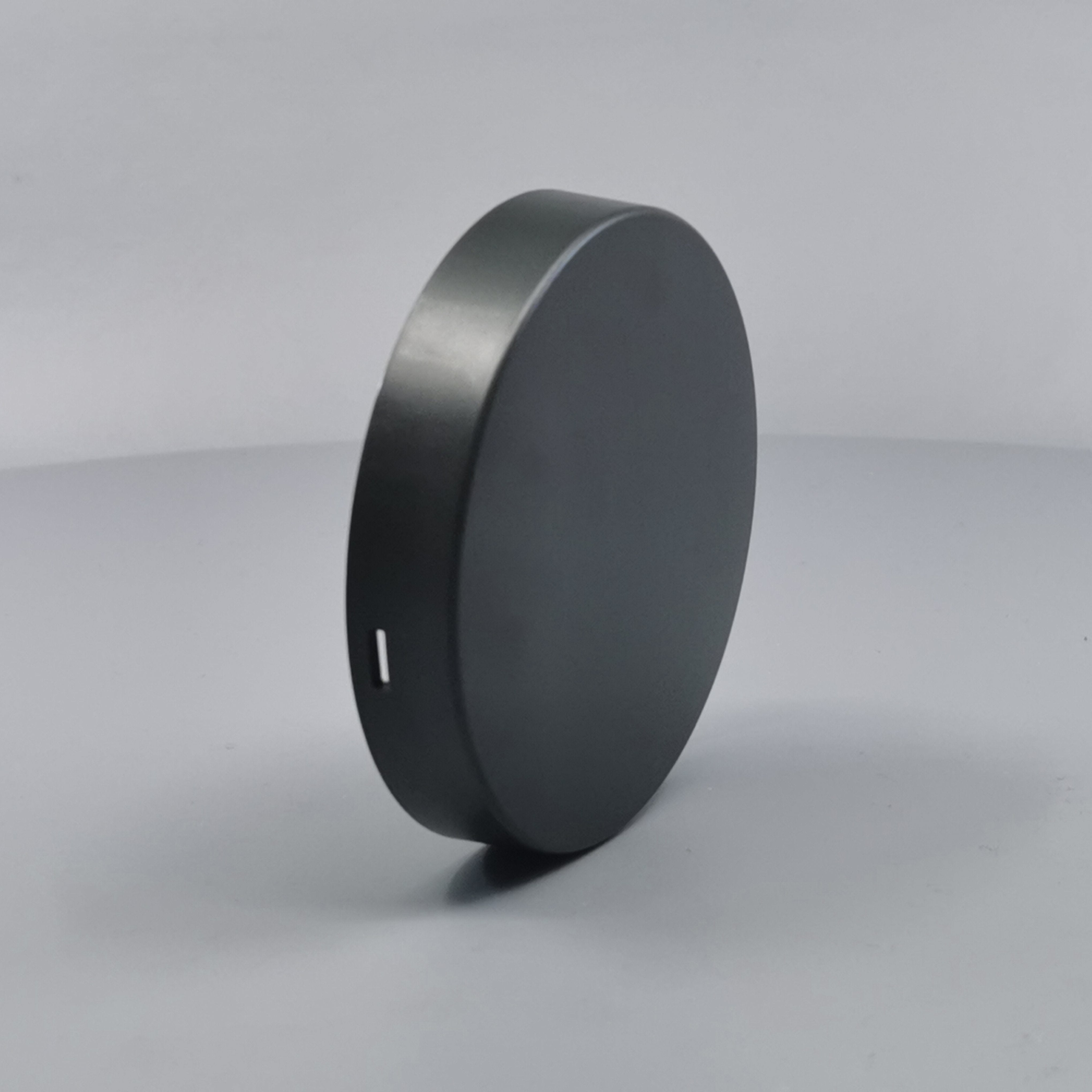 Afdækning for Ø83 sideindgang Koksgrå (Ny model)