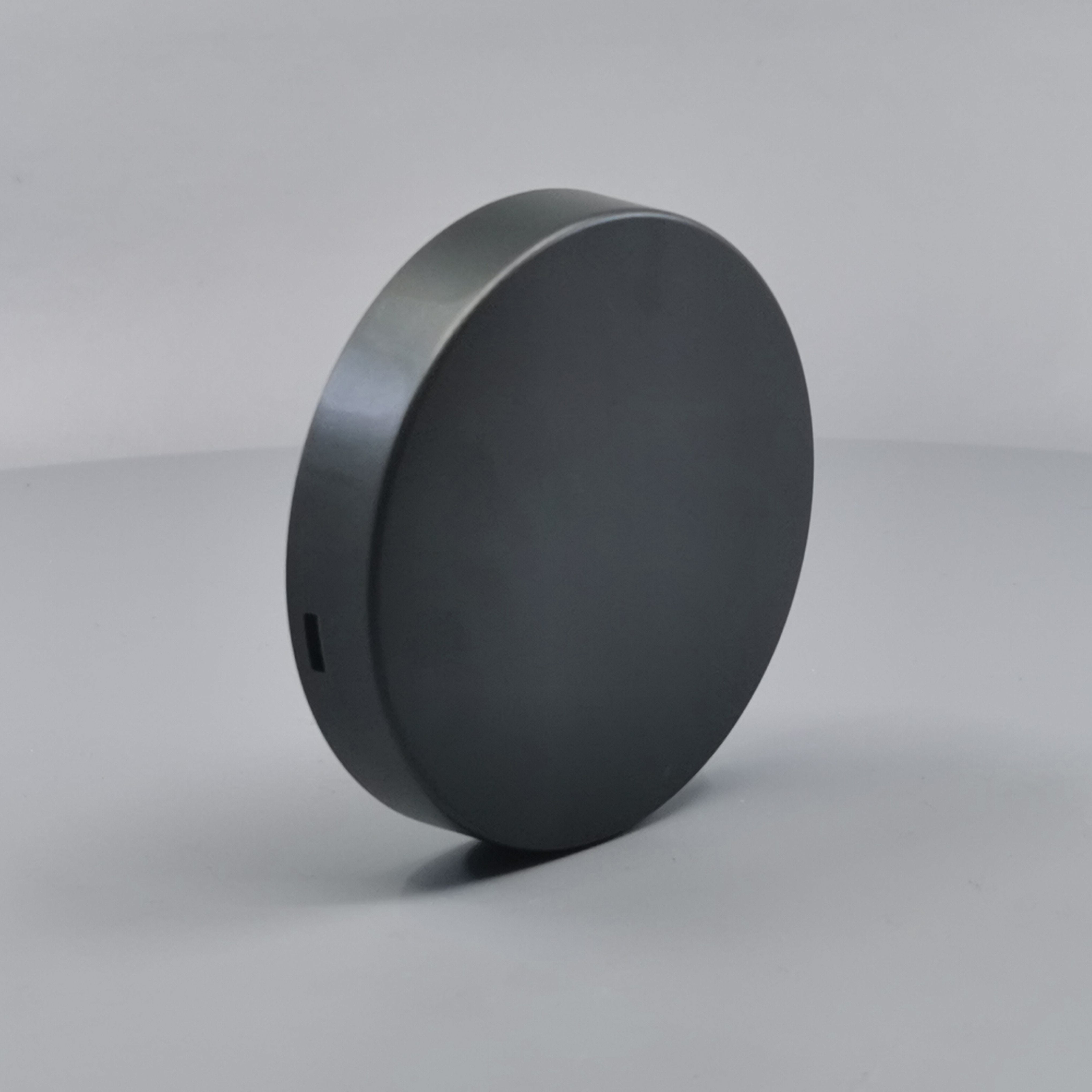 Afdækning for Ø83 sideindgang Koksgrå (Ny model)