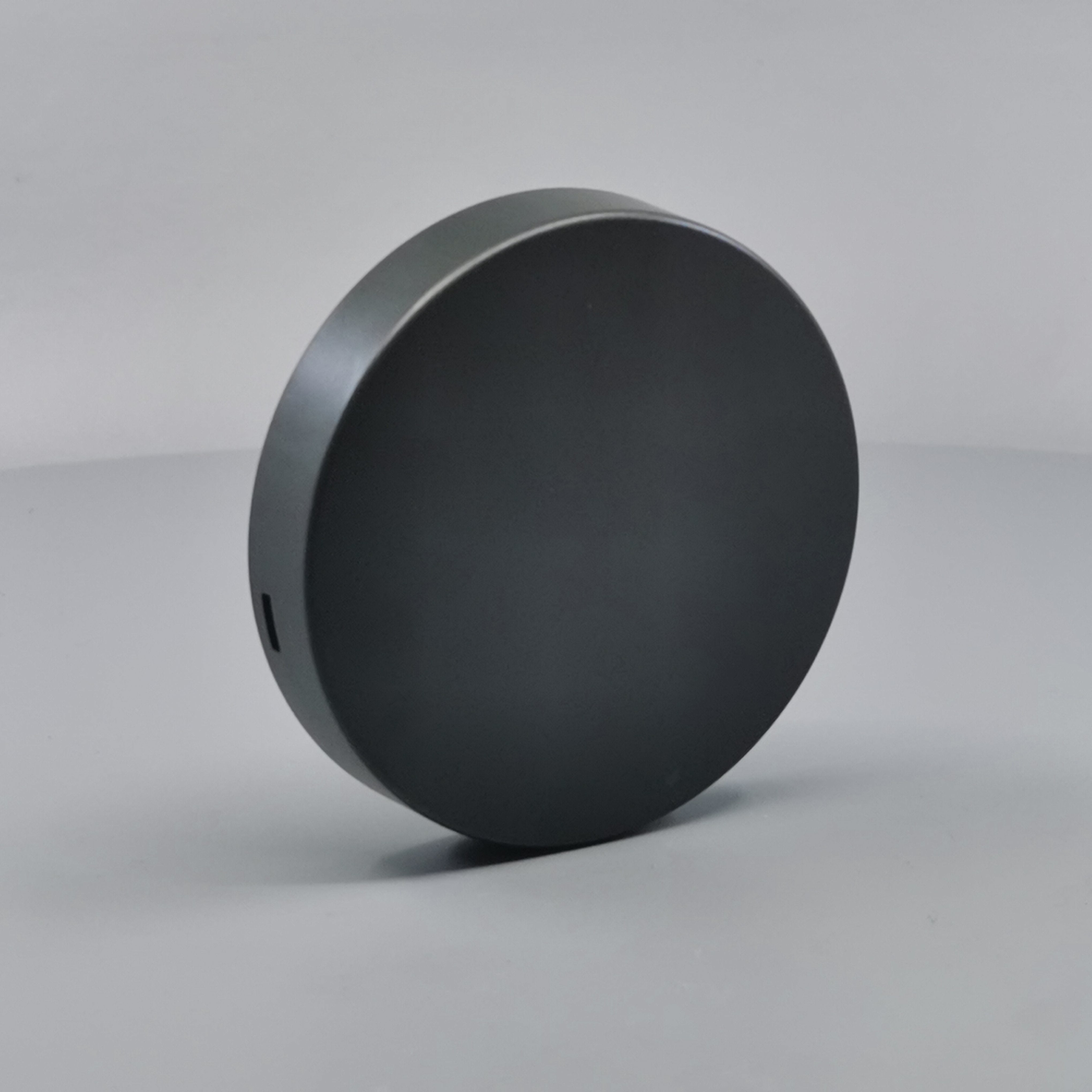 Afdækning for Ø83 sideindgang Koksgrå (Ny model)