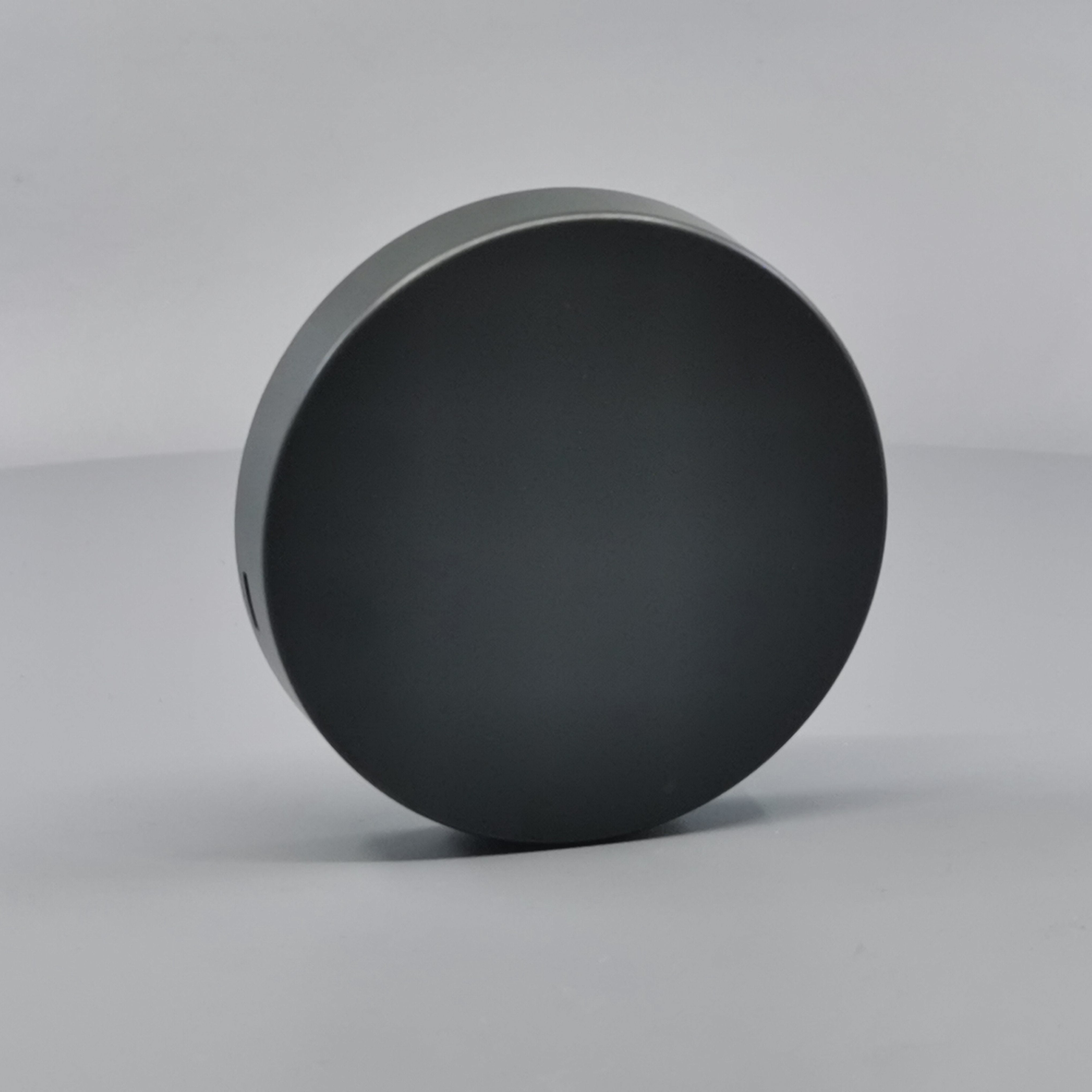 Afdækning for Ø83 sideindgang Koksgrå (Ny model)