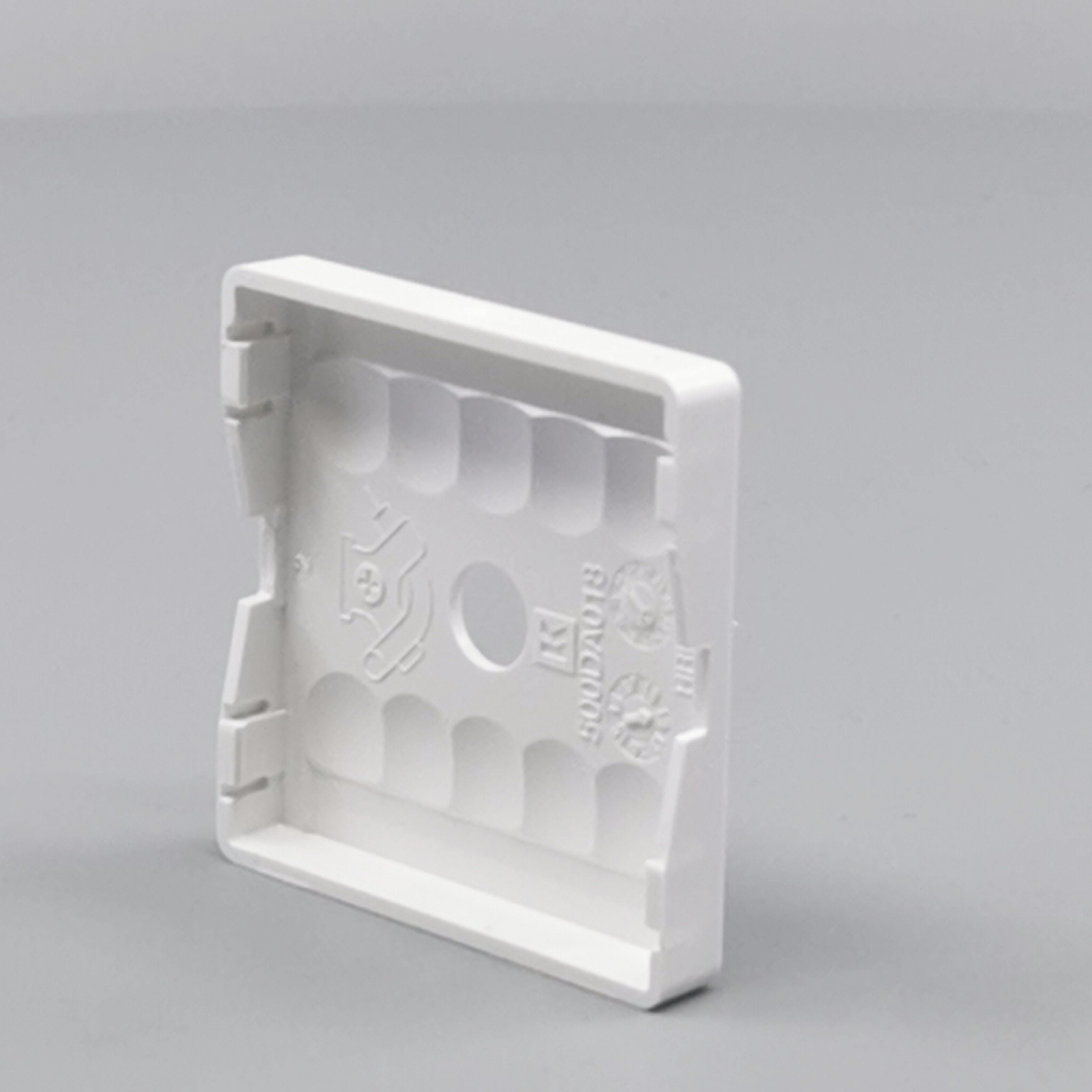 LK Fuga afdækning til lampeudtag 50x50, ny model - hvid