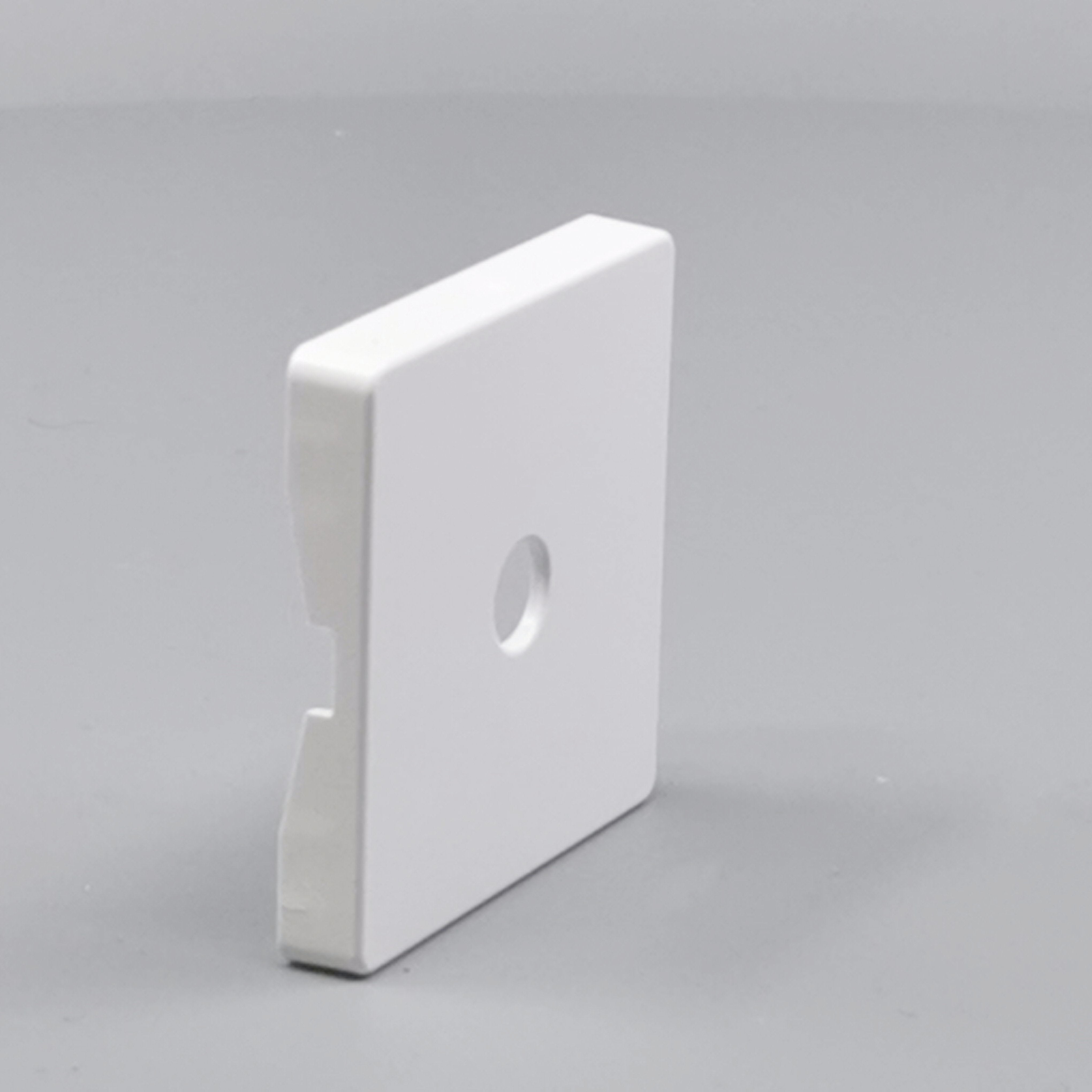 LK Fuga afdækning til lampeudtag 50x50, ny model - hvid