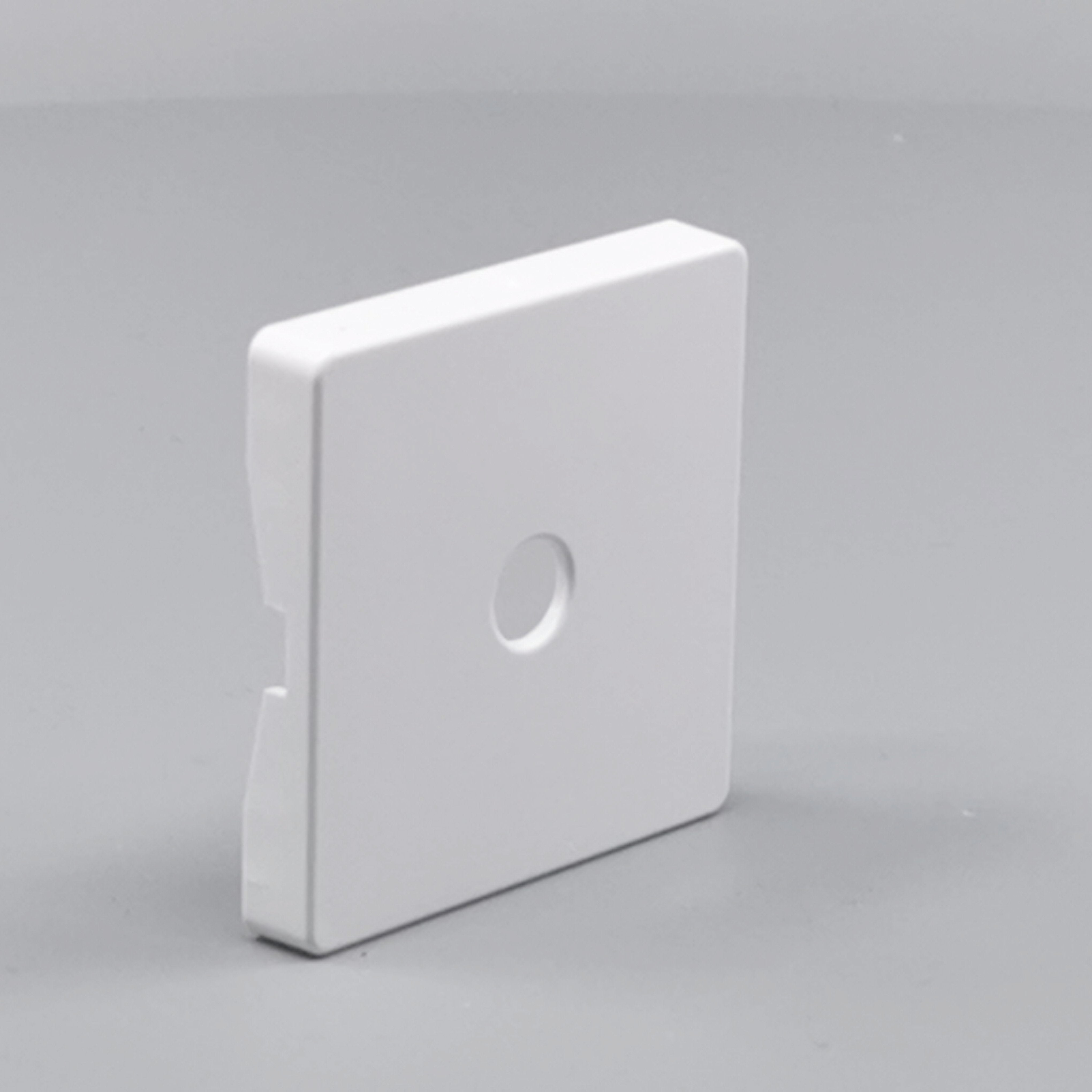 LK Fuga afdækning til lampeudtag 50x50, ny model - hvid