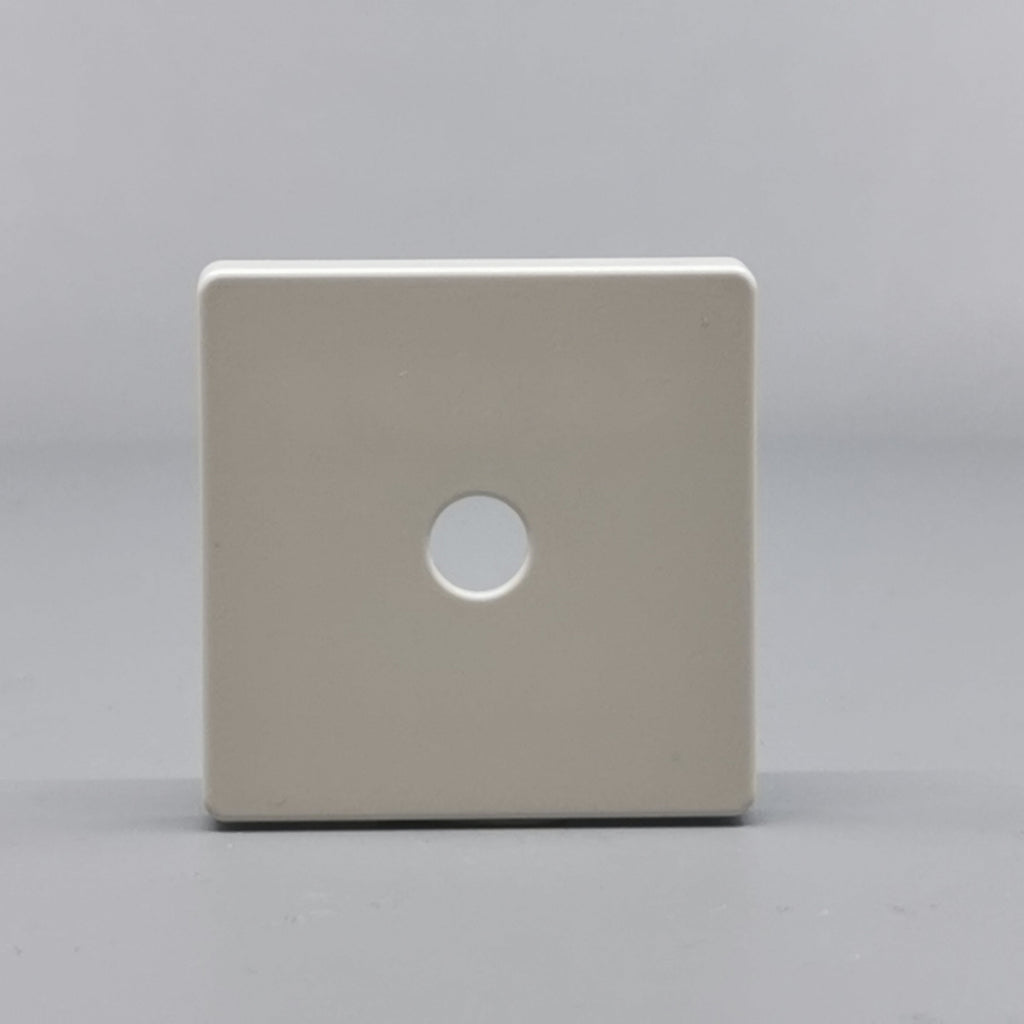 LK Fuga afdækning til lampeudtag 50x50, ny model - lysegrå