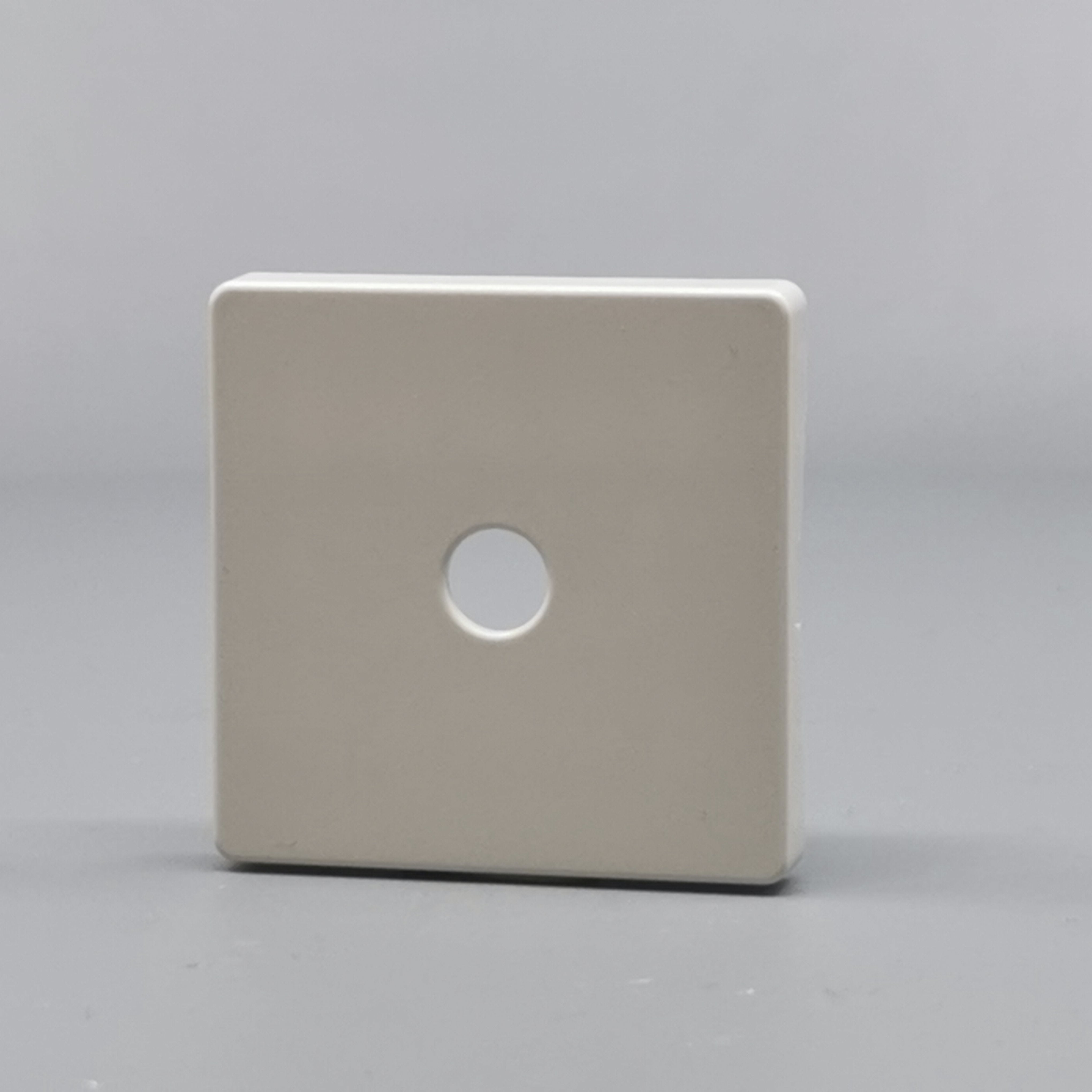 LK Fuga afdækning til lampeudtag 50x50, ny model - lysegrå