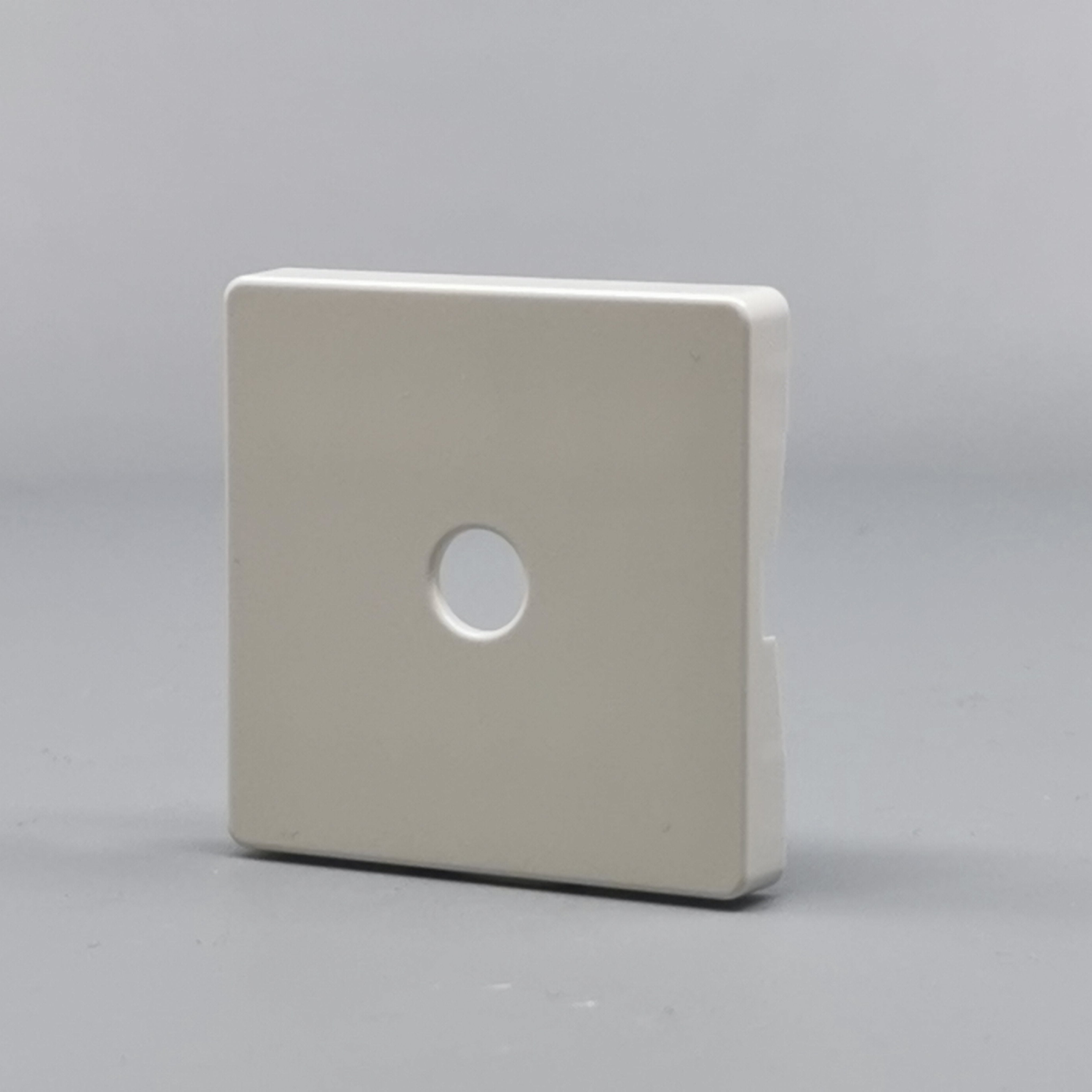 LK Fuga afdækning til lampeudtag 50x50, ny model - lysegrå