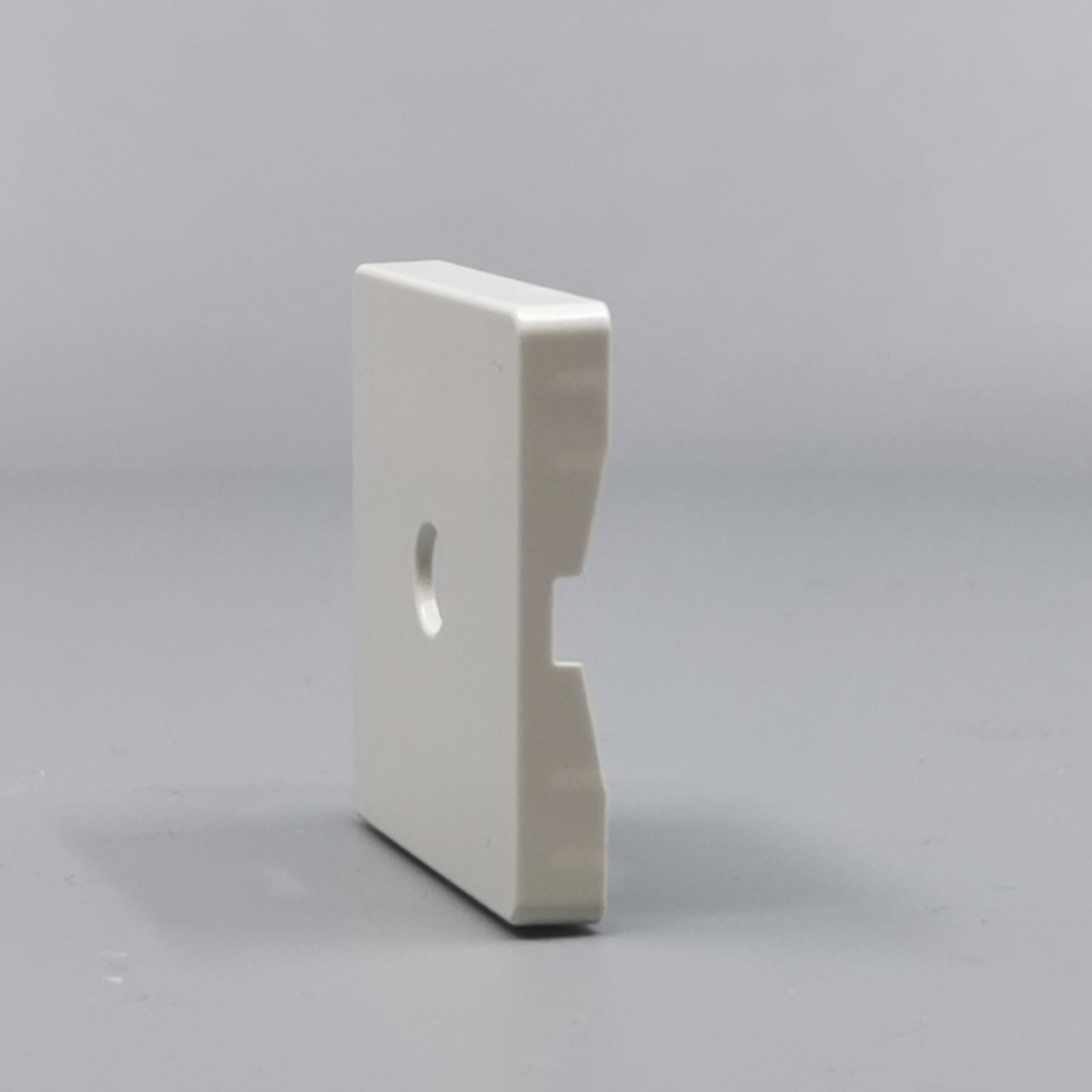 LK Fuga afdækning til lampeudtag 50x50, ny model - lysegrå