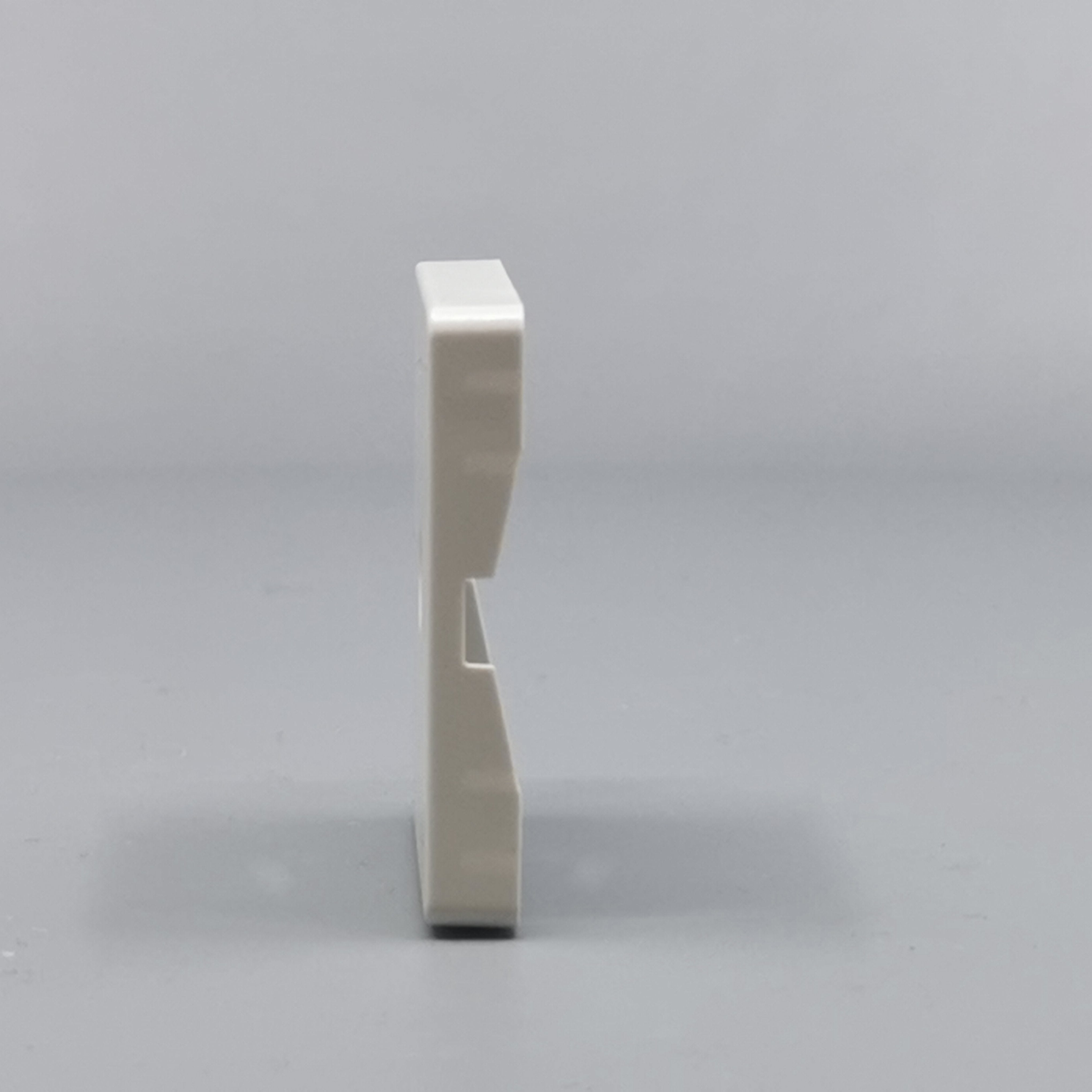 LK Fuga afdækning til lampeudtag 50x50, ny model - lysegrå