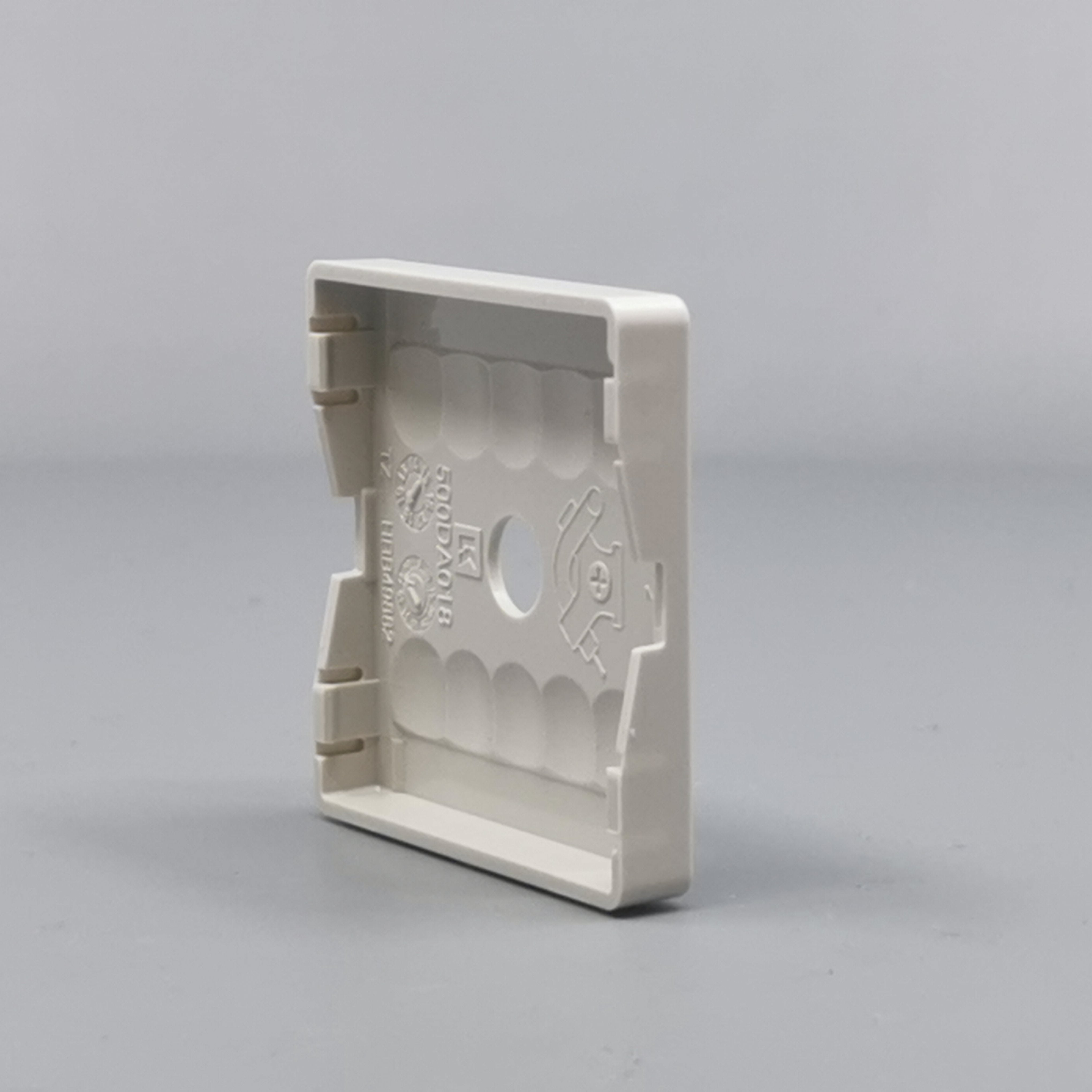 LK Fuga afdækning til lampeudtag 50x50, ny model - lysegrå