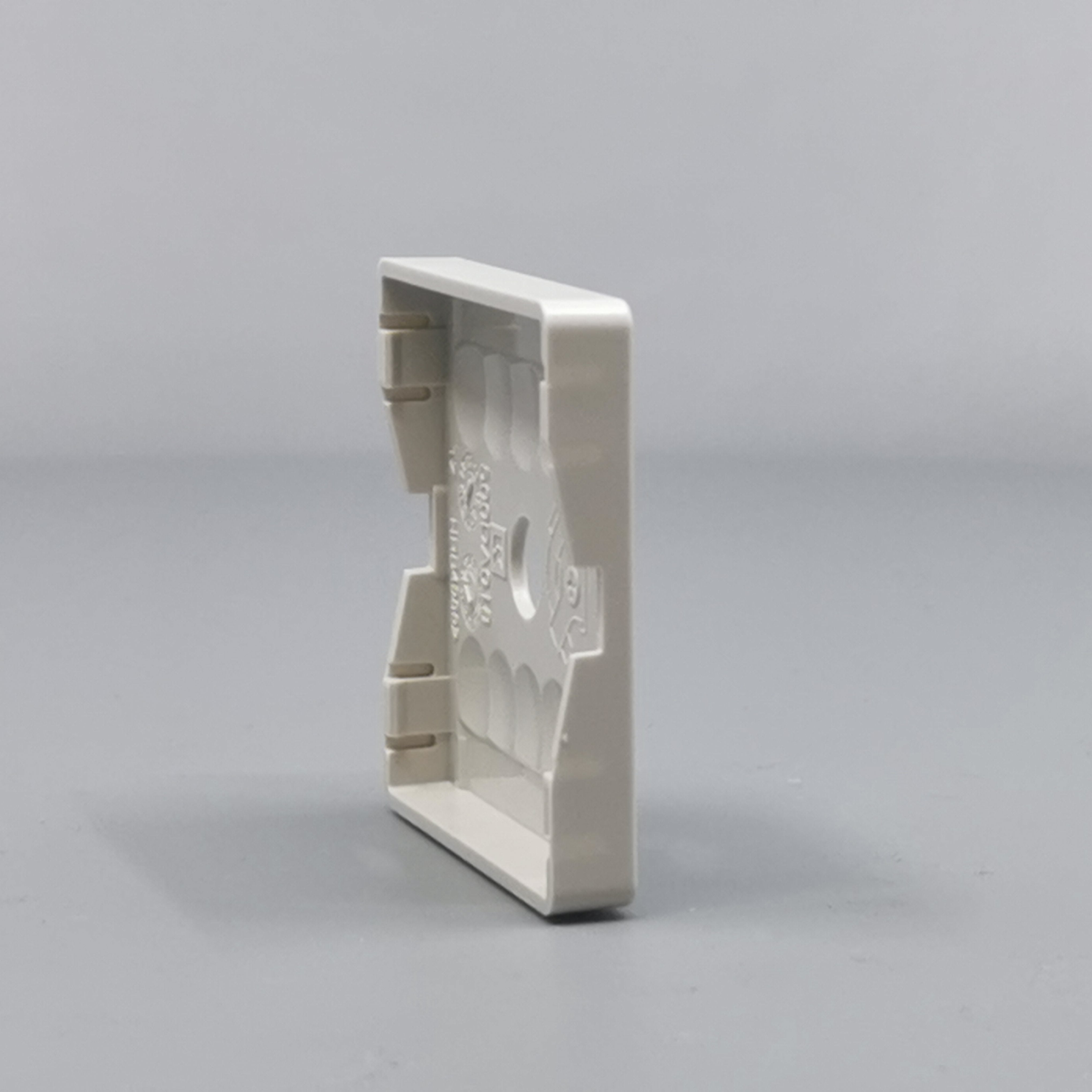 LK Fuga afdækning til lampeudtag 50x50, ny model - lysegrå