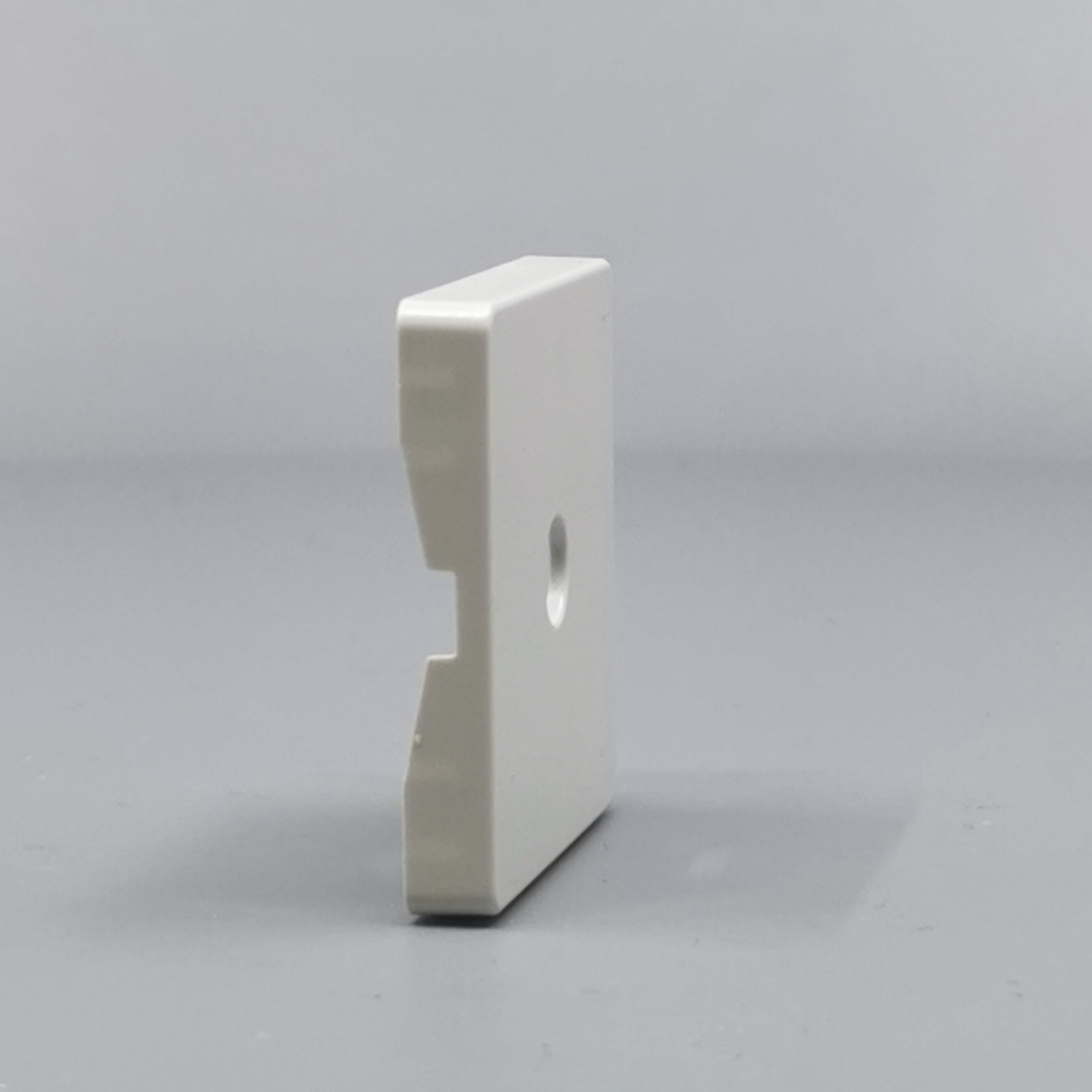 LK Fuga afdækning til lampeudtag 50x50, ny model - lysegrå