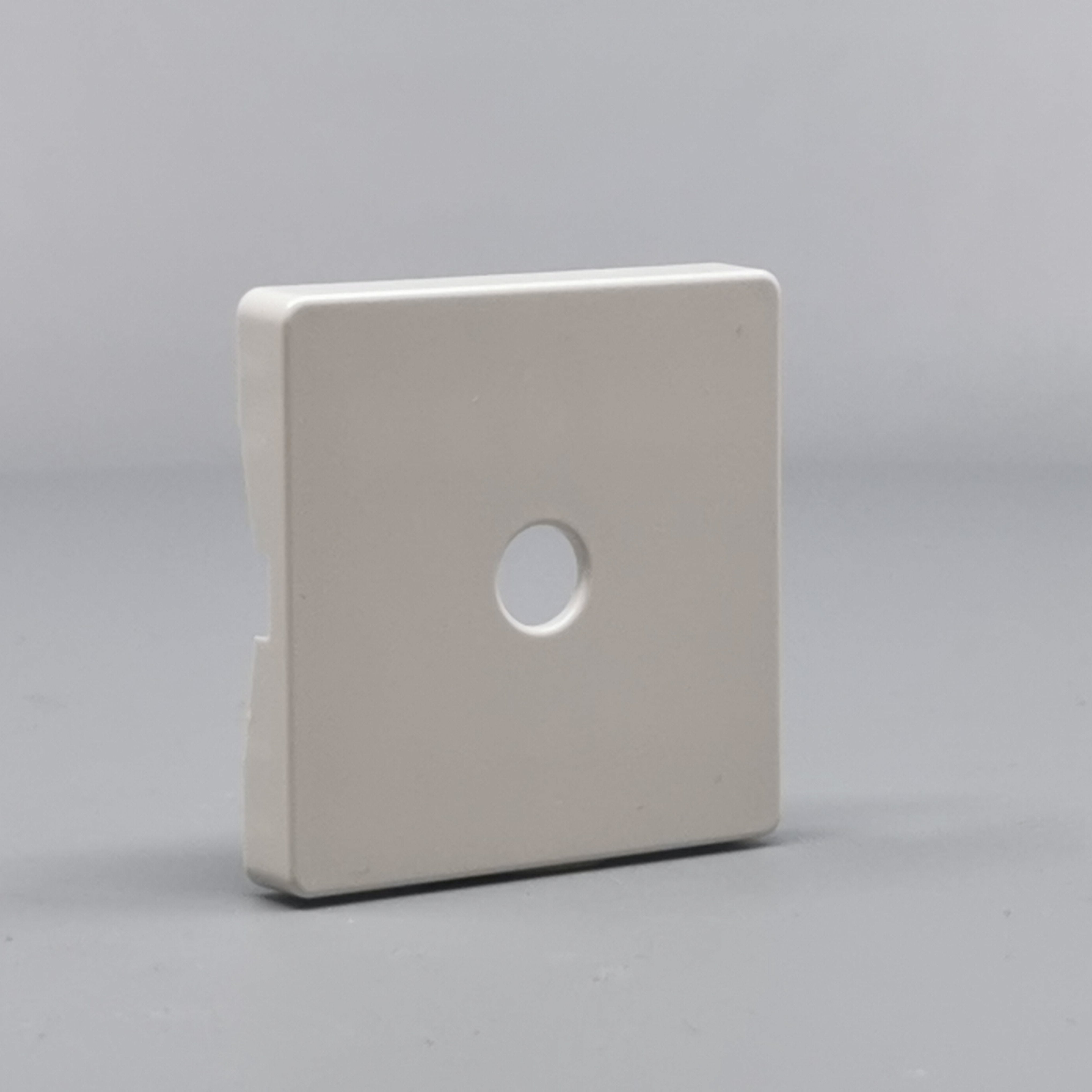 LK Fuga afdækning til lampeudtag 50x50, ny model - lysegrå