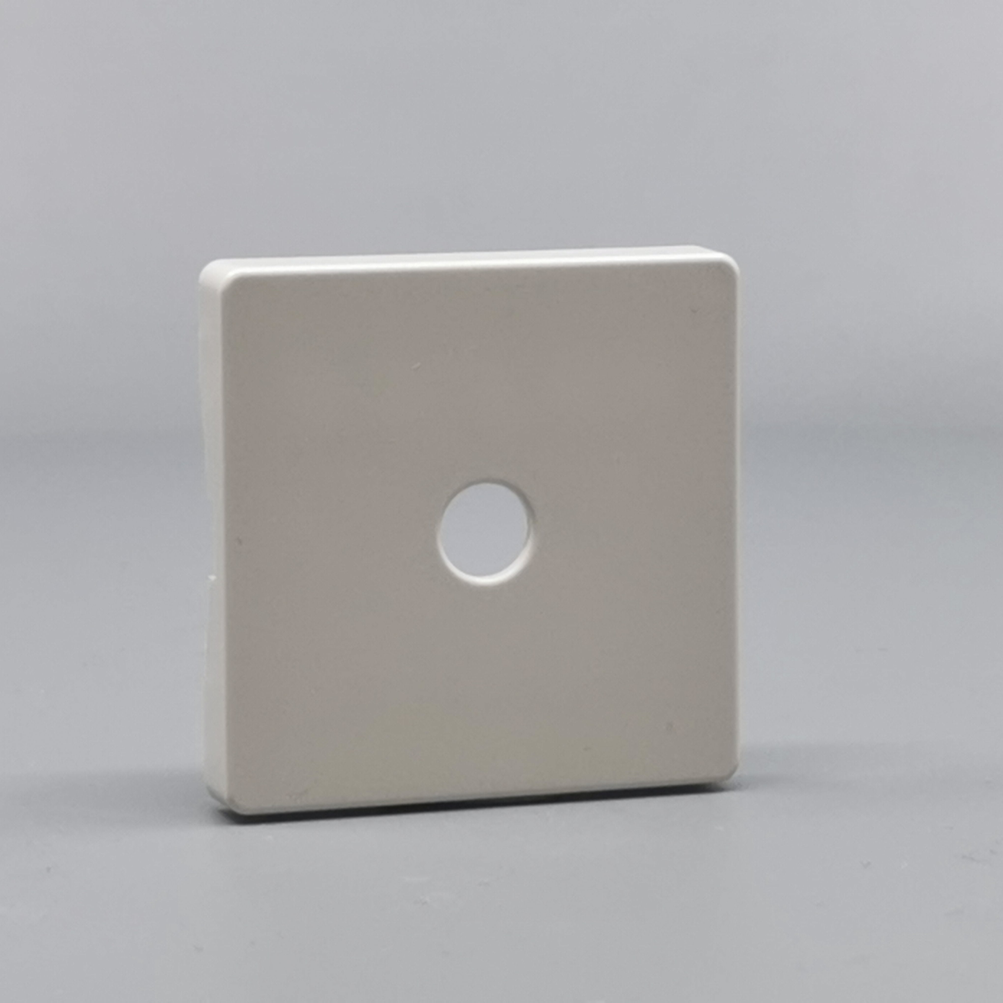 LK Fuga afdækning til lampeudtag 50x50, ny model - lysegrå