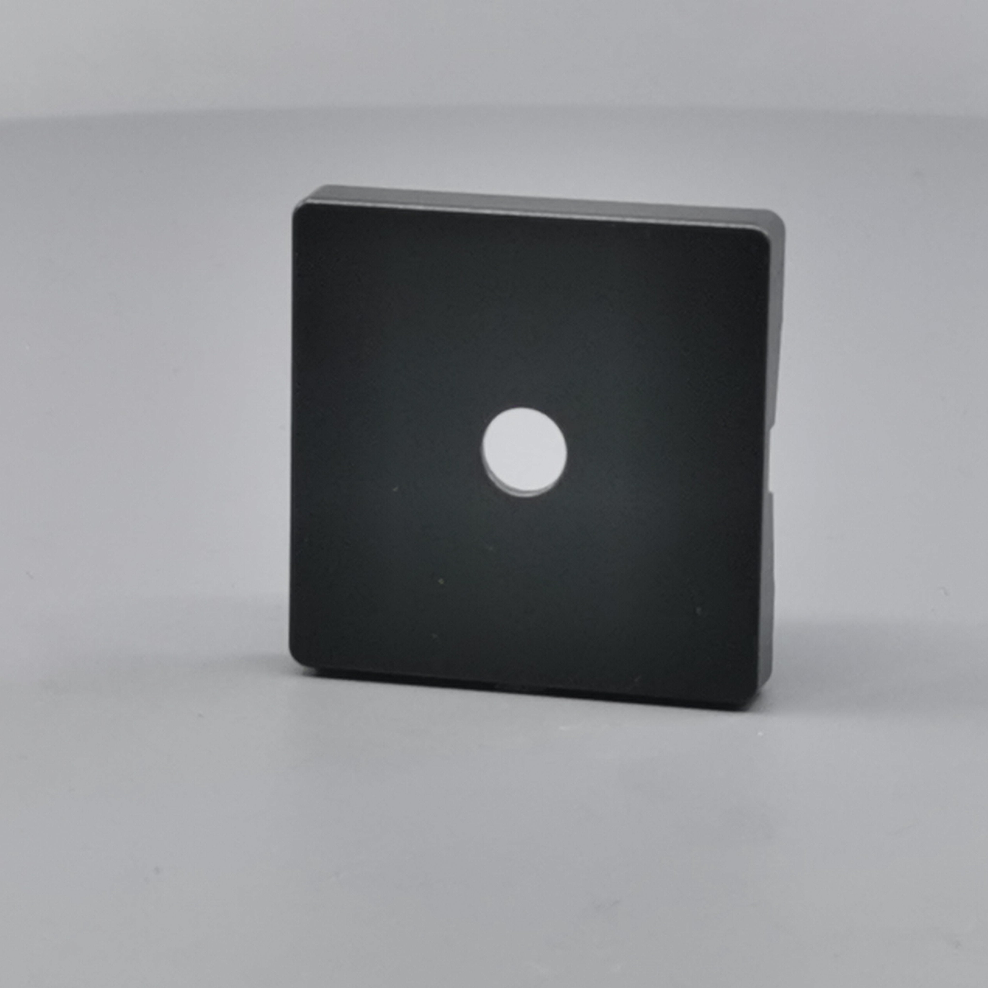 Fuga Afdækning for udtag. 50x50 Koksgrå (Ny Model)