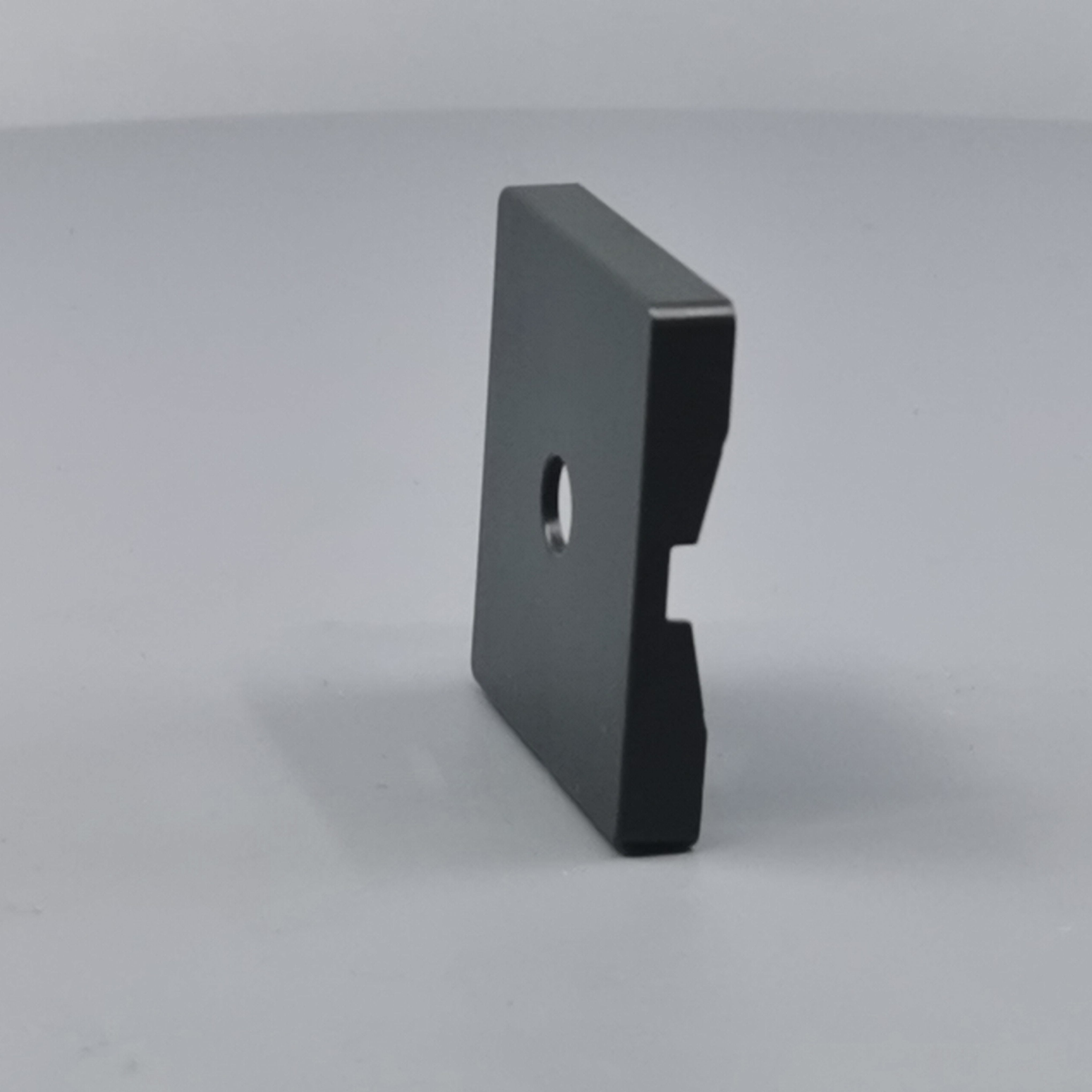 Fuga Afdækning for udtag. 50x50 Koksgrå (Ny Model)