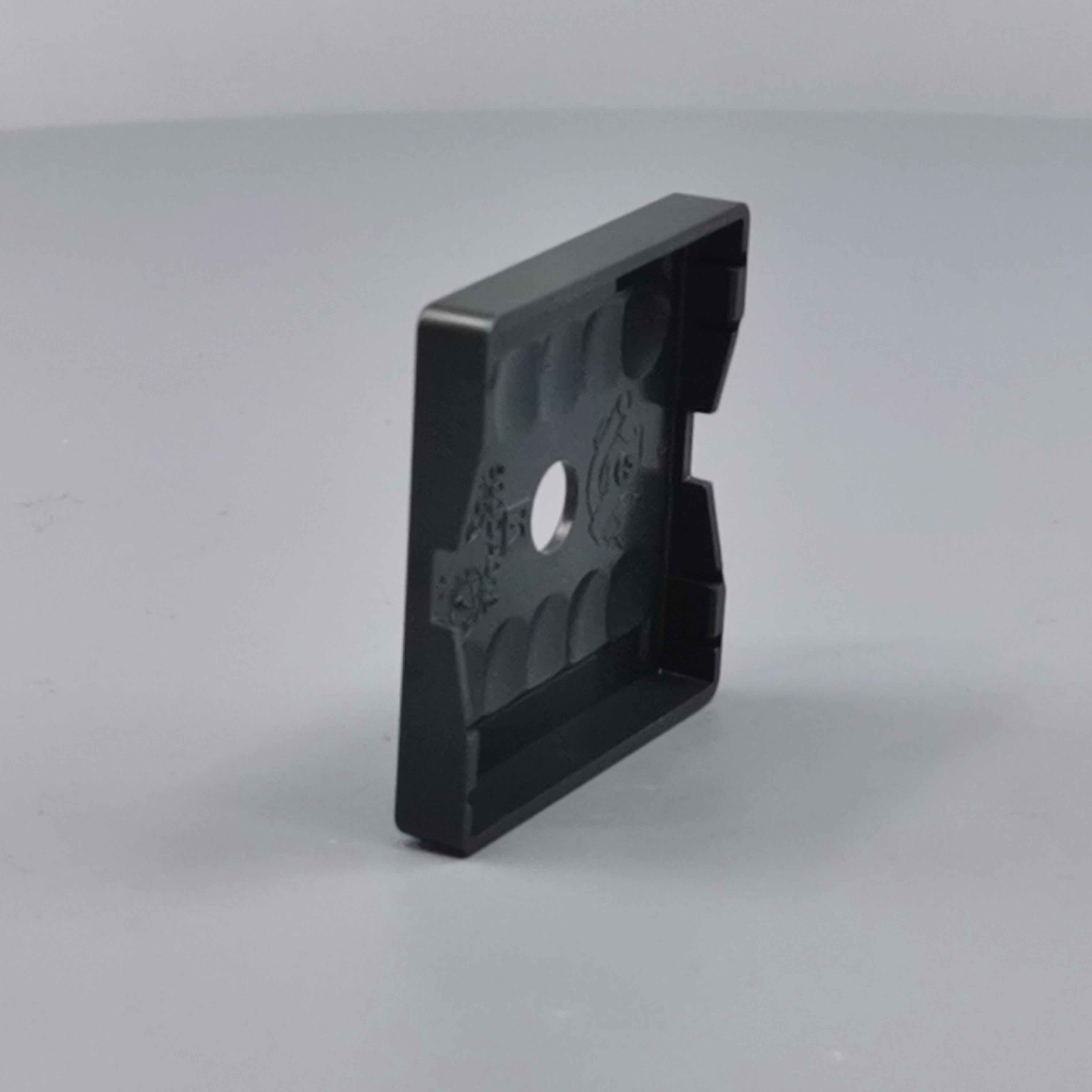 Fuga Afdækning for udtag. 50x50 Koksgrå (Ny Model)