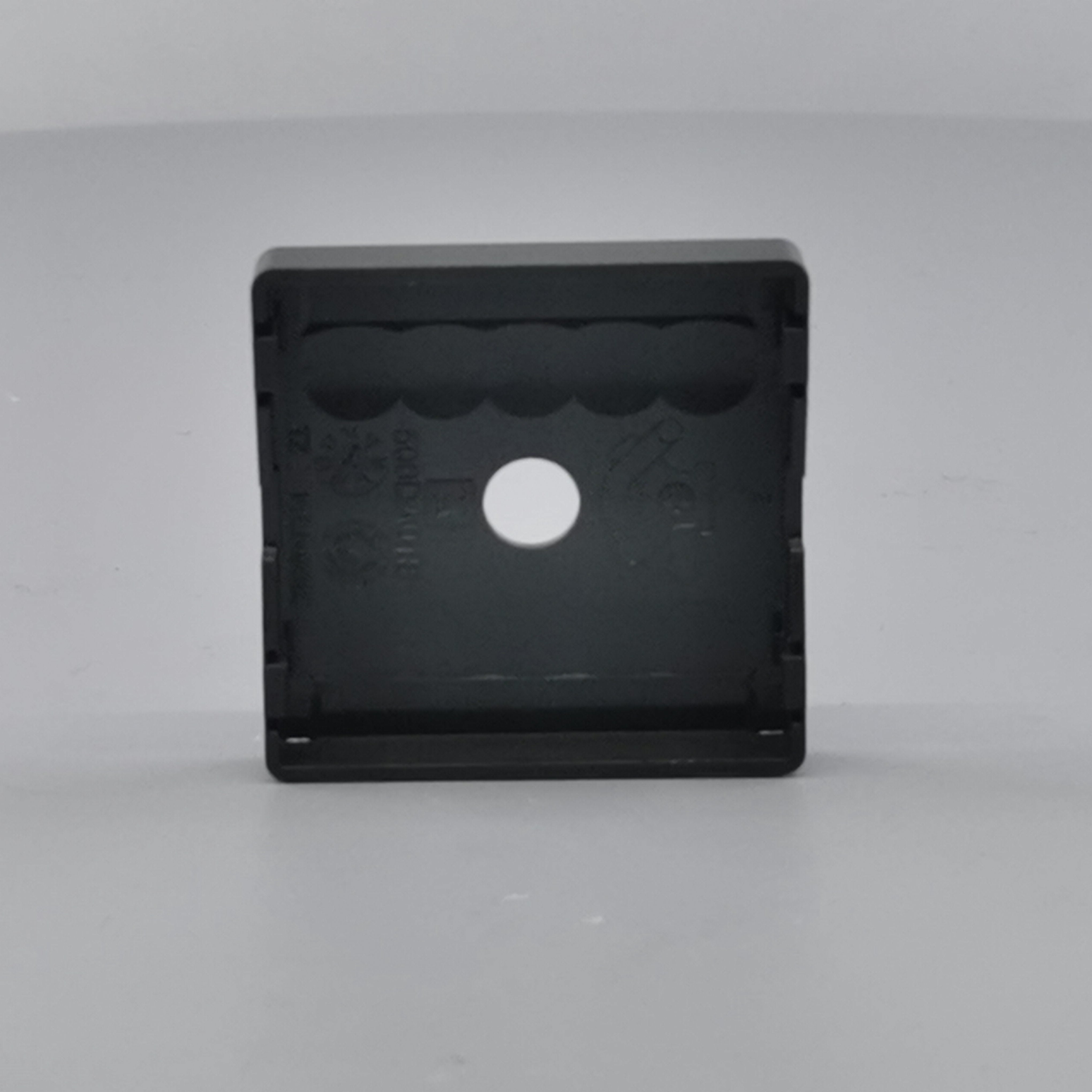 Fuga Afdækning for udtag. 50x50 Koksgrå (Ny Model)