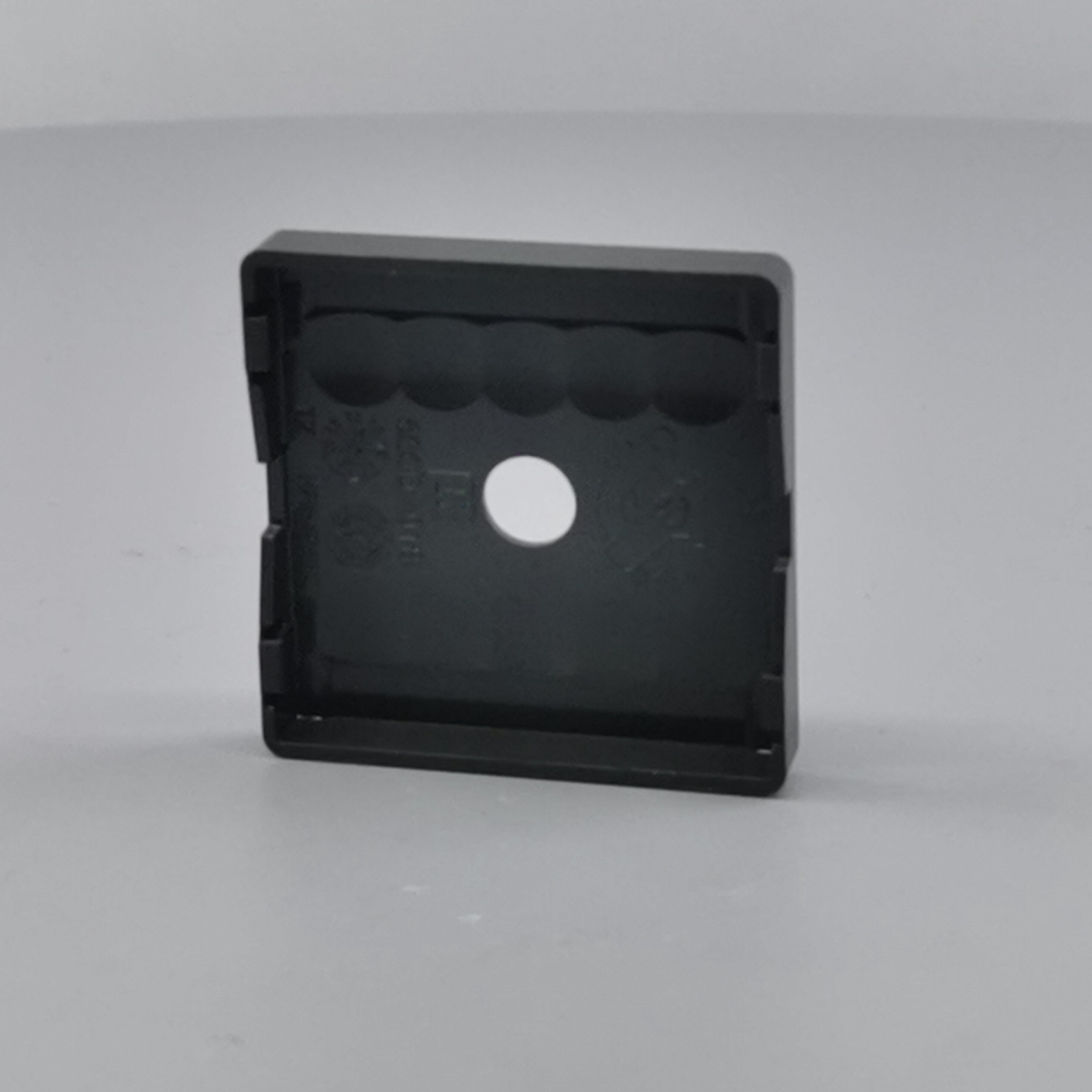 Fuga Afdækning for udtag. 50x50 Koksgrå (Ny Model)