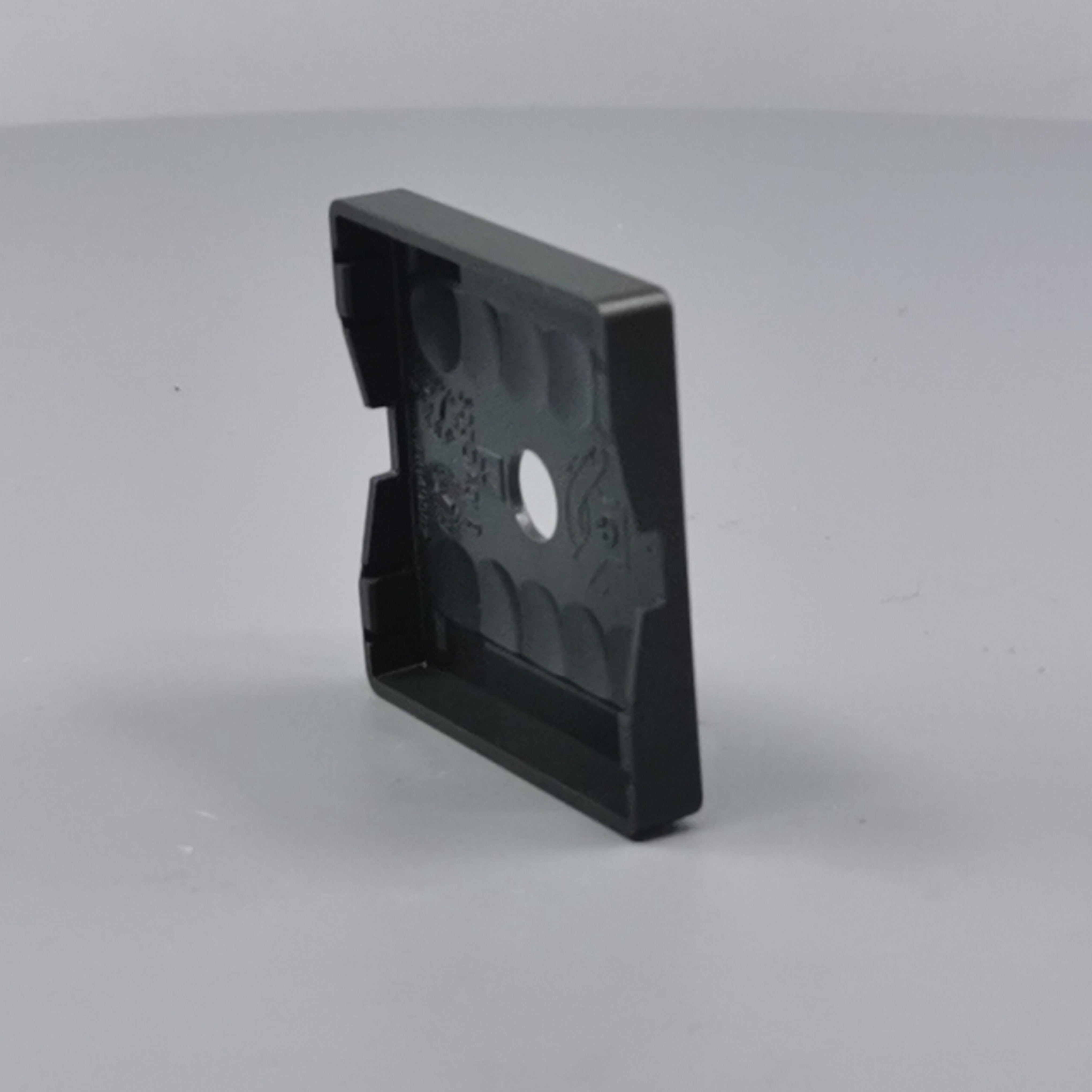 Fuga Afdækning for udtag. 50x50 Koksgrå (Ny Model)