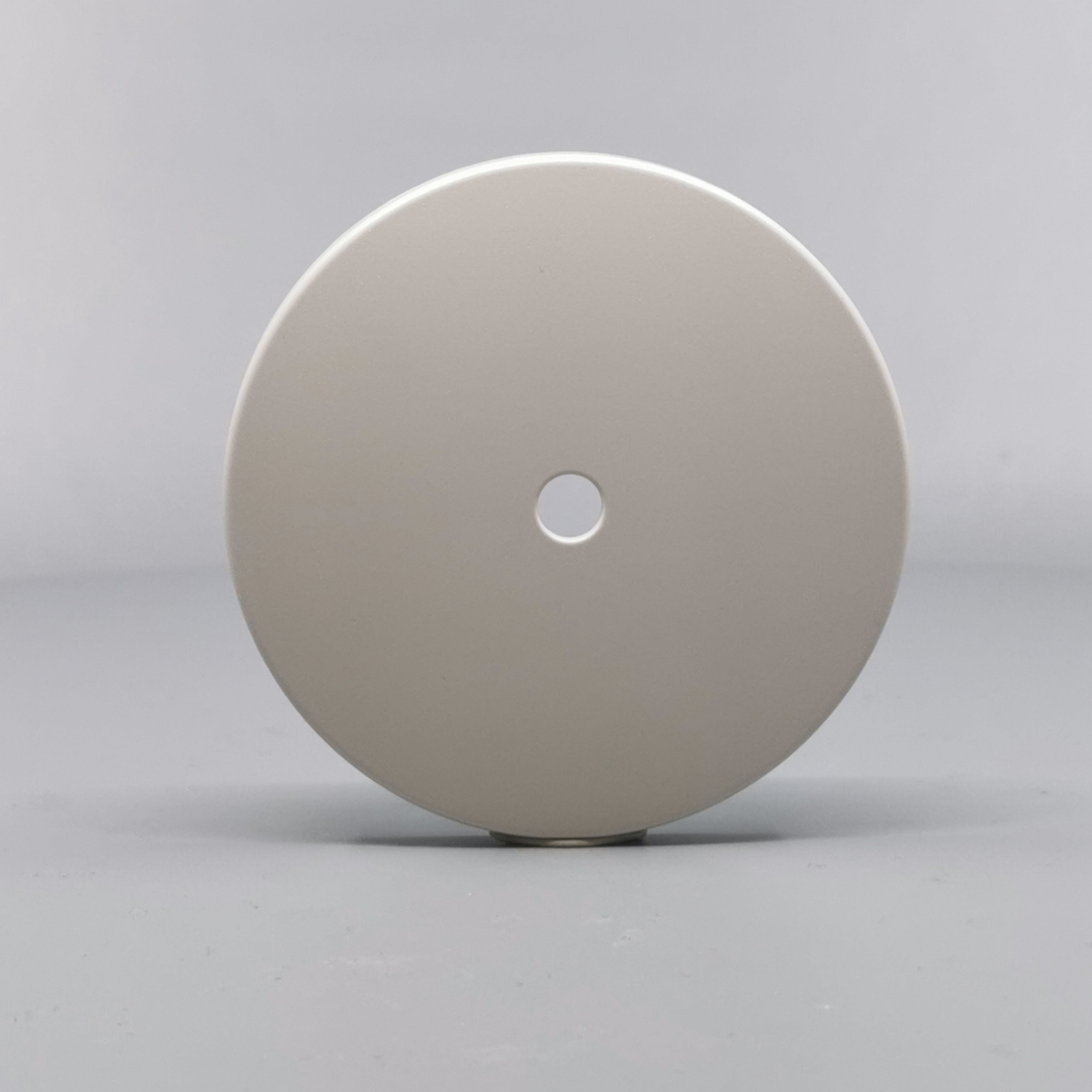 Afdækning for Ø80 og Ø83mm. Lampeudtag Lysegrå