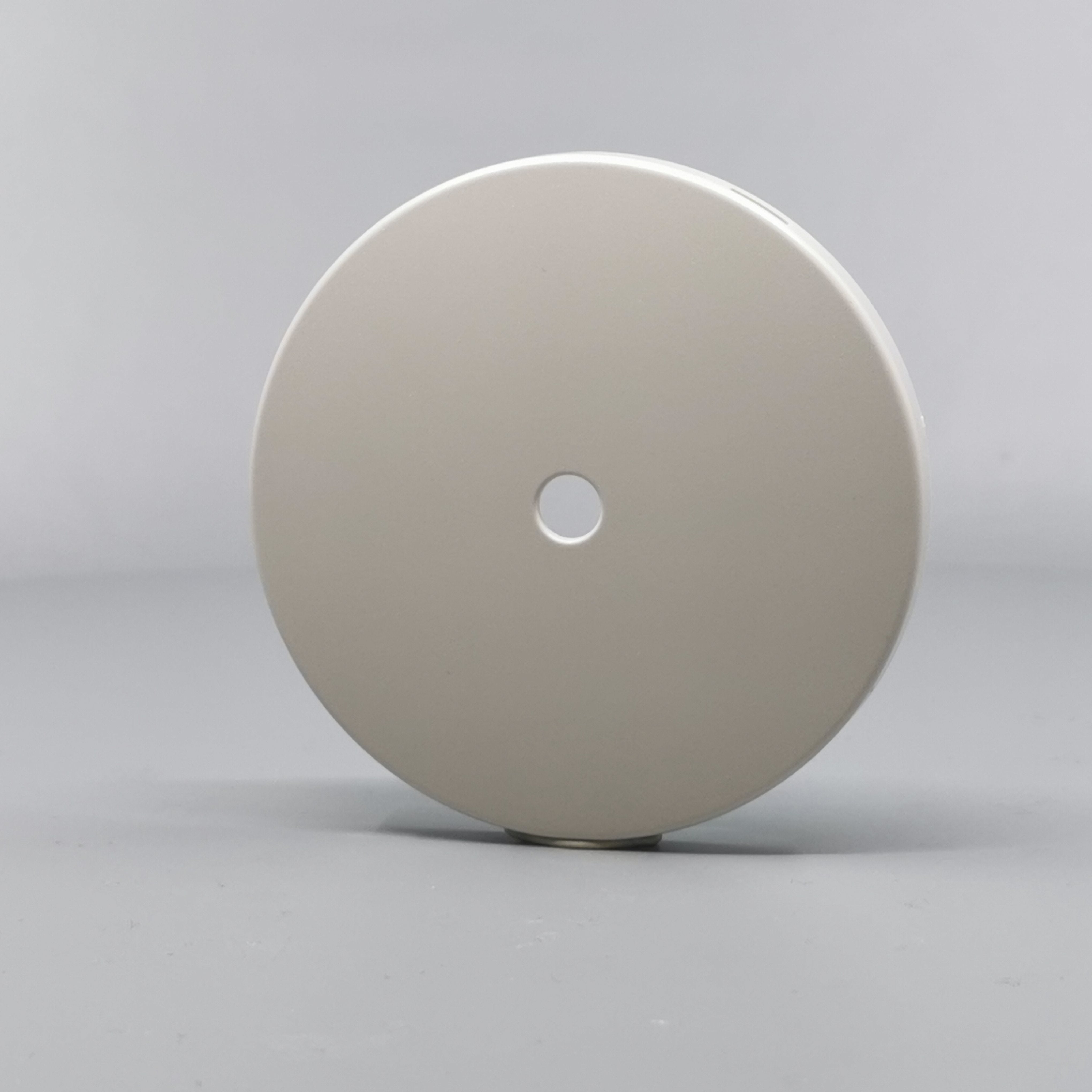 Afdækning for Ø80 og Ø83mm. Lampeudtag Lysegrå