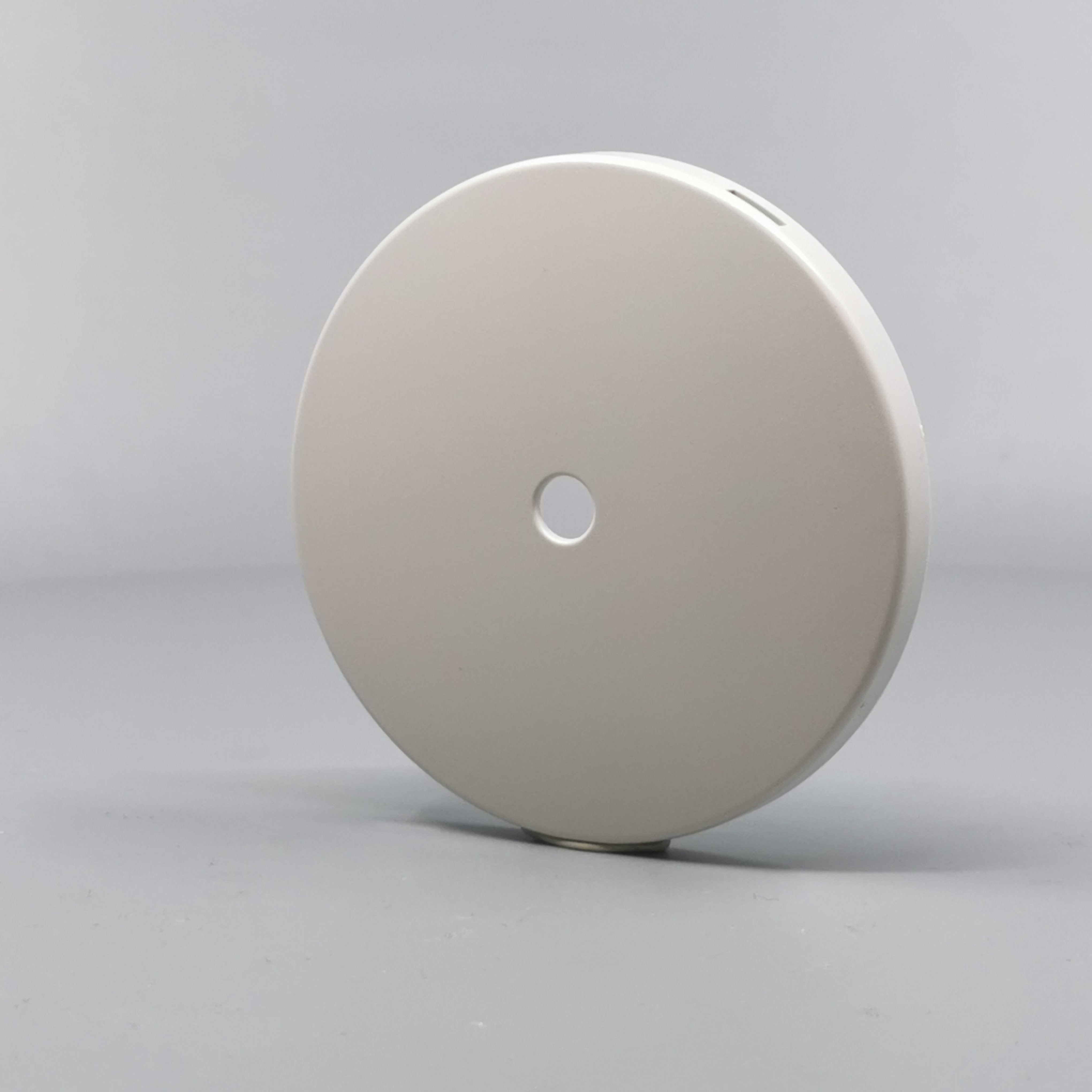 Afdækning for Ø80 og Ø83mm. Lampeudtag Lysegrå