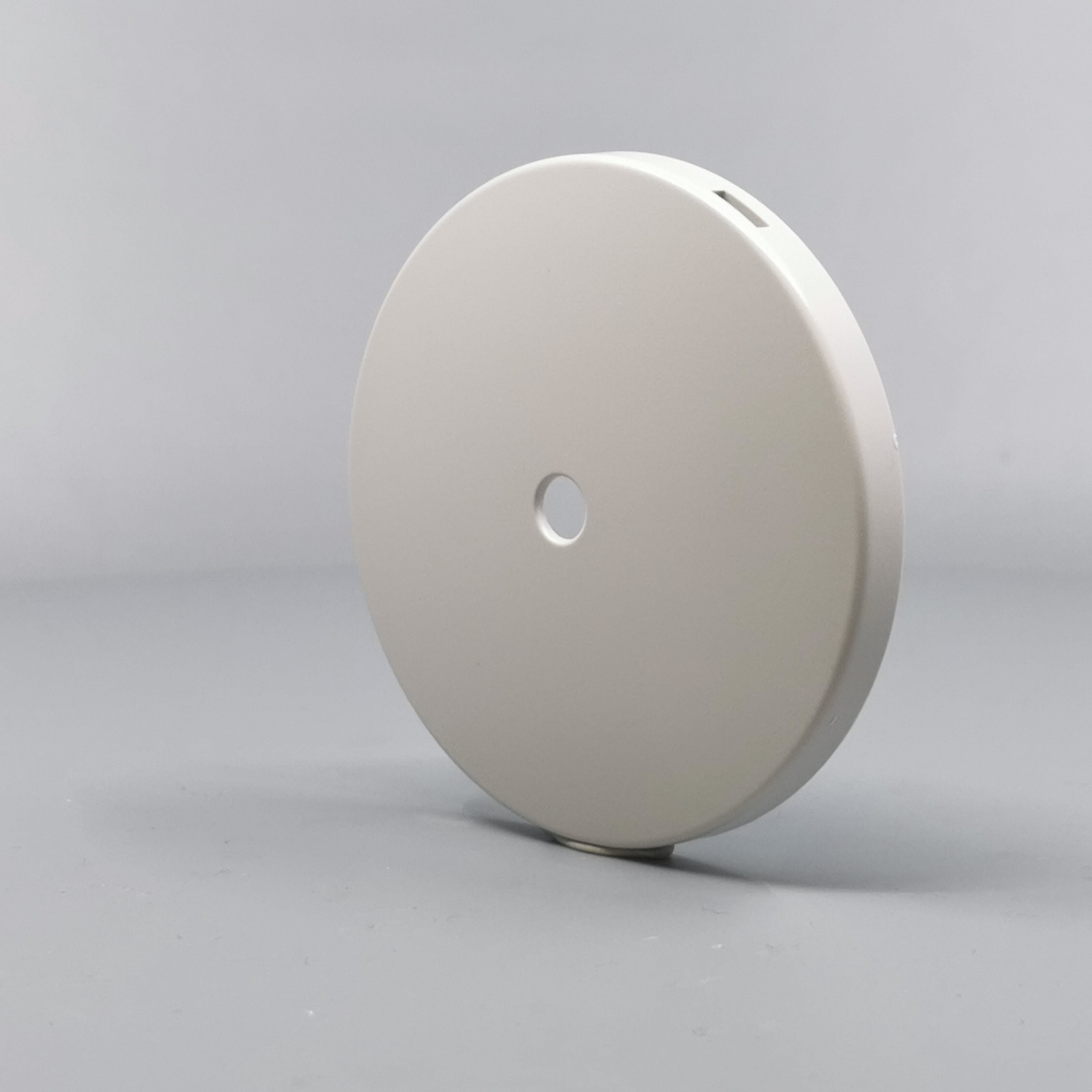 Afdækning for Ø80 og Ø83mm. Lampeudtag Lysegrå