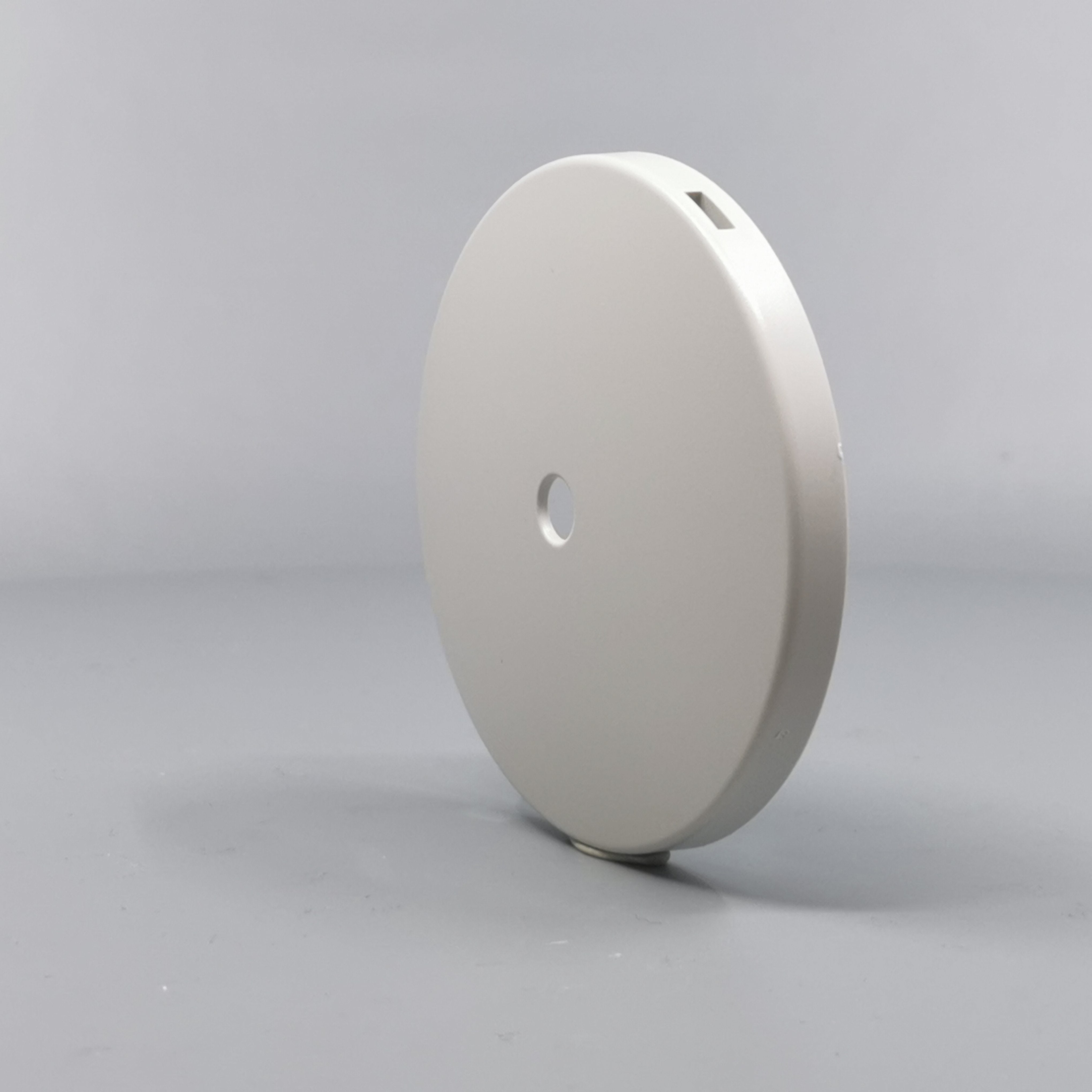 Afdækning for Ø80 og Ø83mm. Lampeudtag Lysegrå