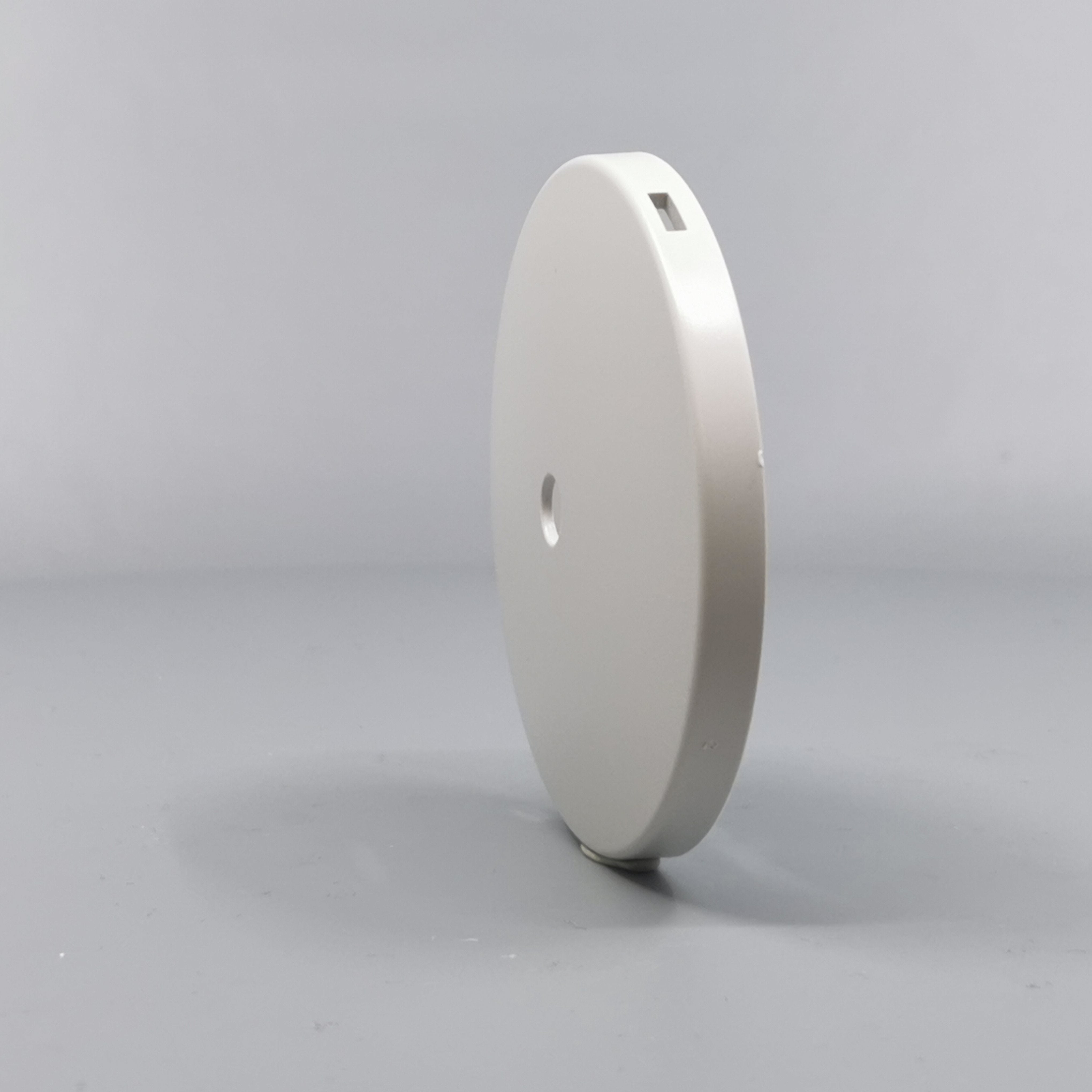 Afdækning for Ø80 og Ø83mm. Lampeudtag Lysegrå