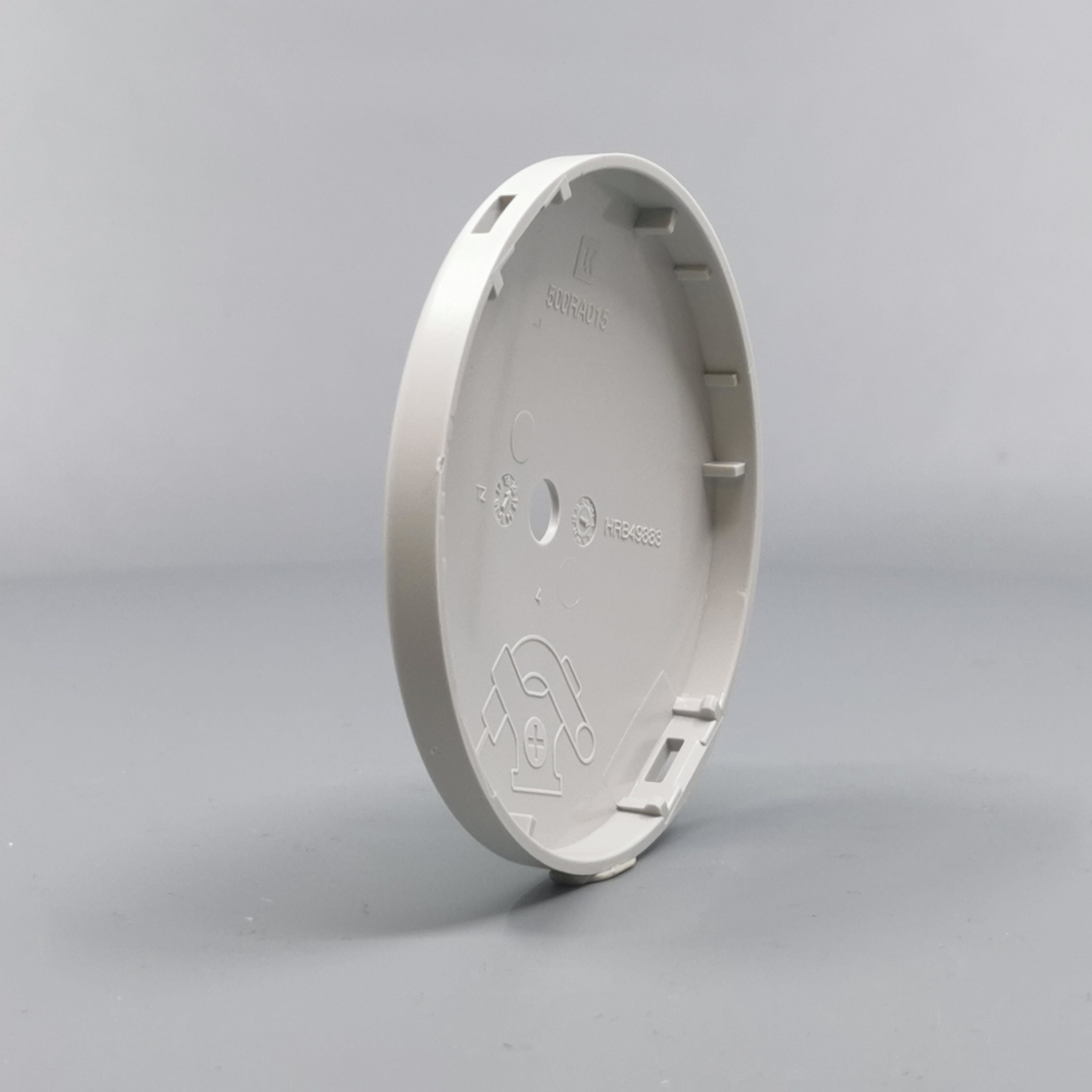 Afdækning for Ø80 og Ø83mm. Lampeudtag Lysegrå