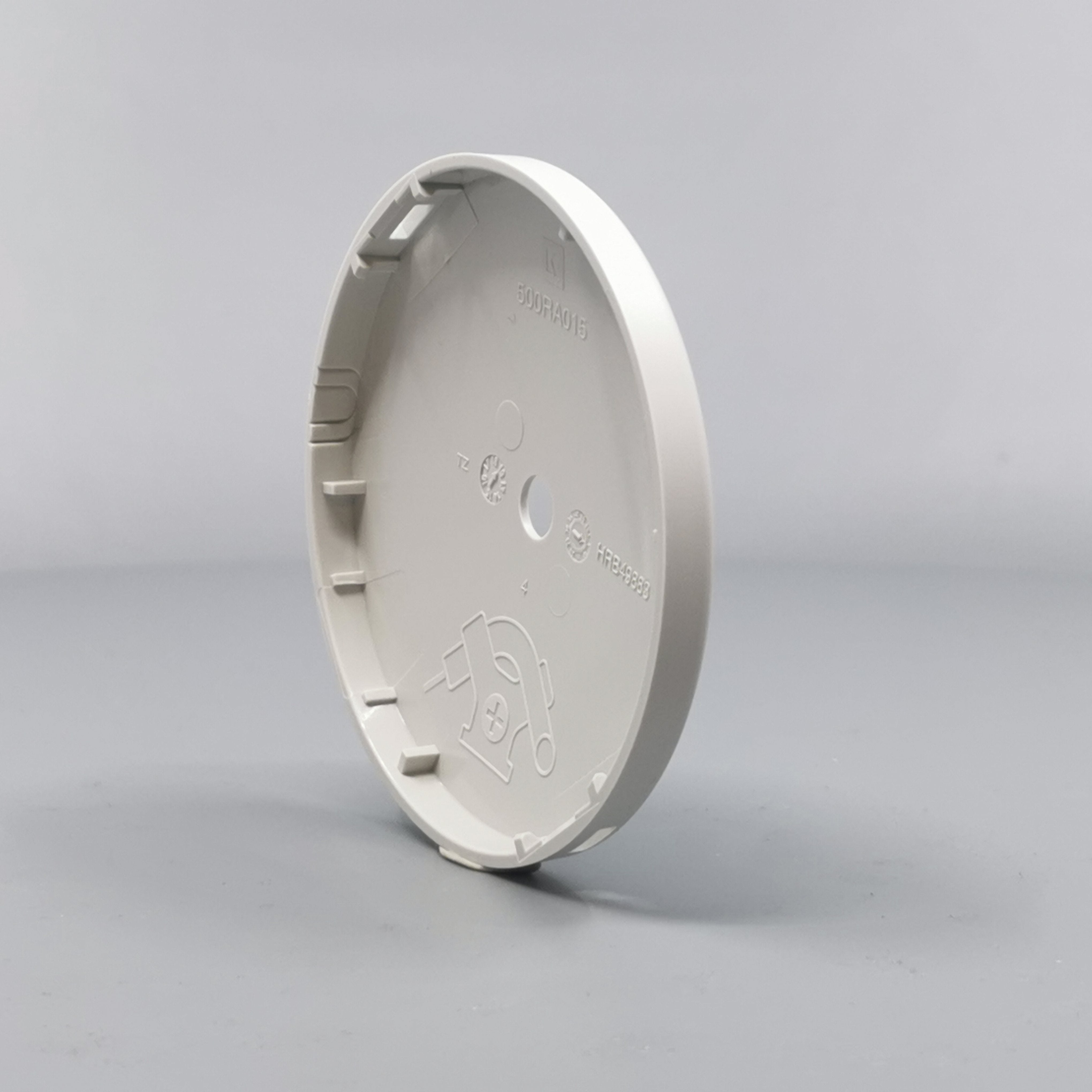 Afdækning for Ø80 og Ø83mm. Lampeudtag Lysegrå